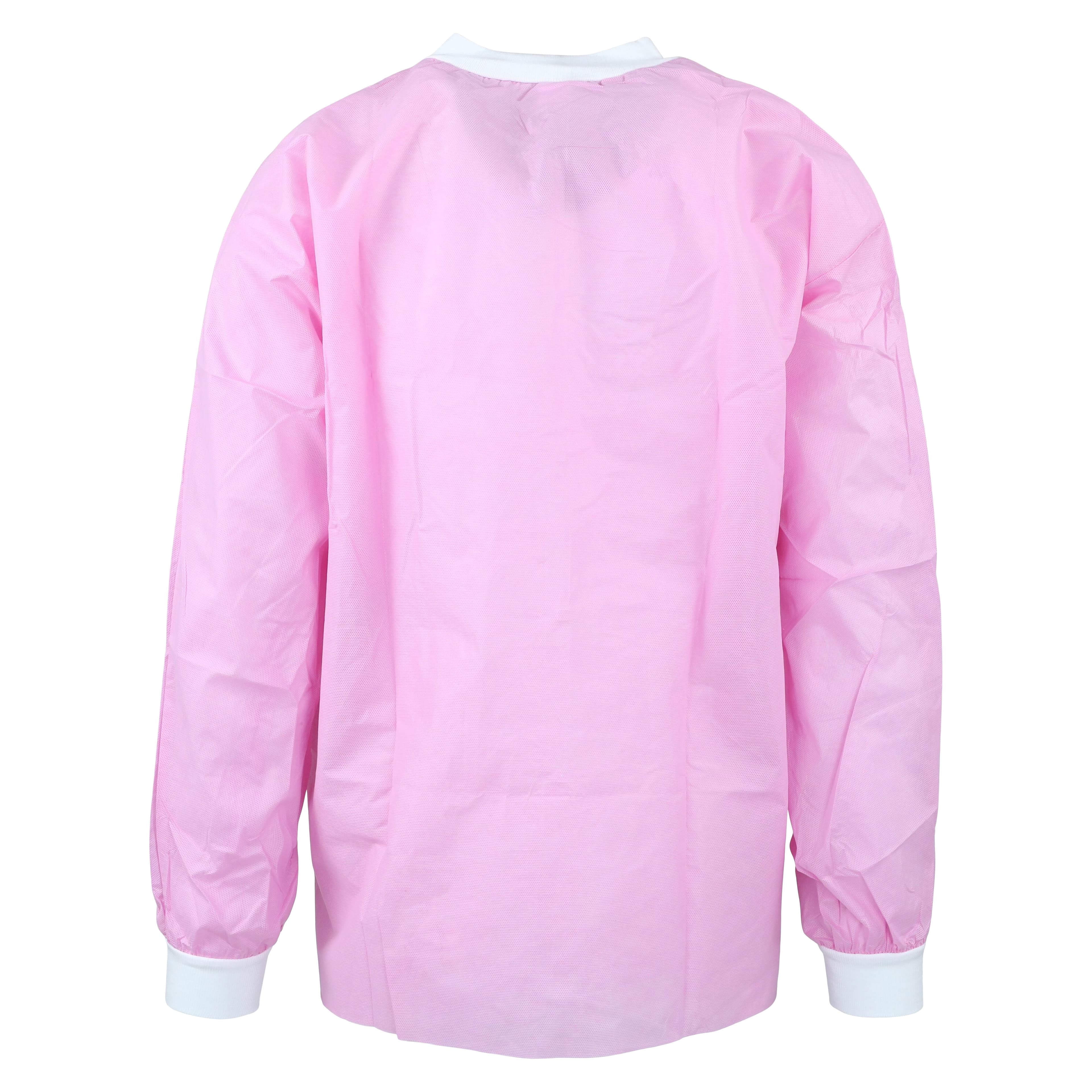 FitMe Lab Jacket, Bubblegum Pink, Large, 10/Bag thumbnail 5