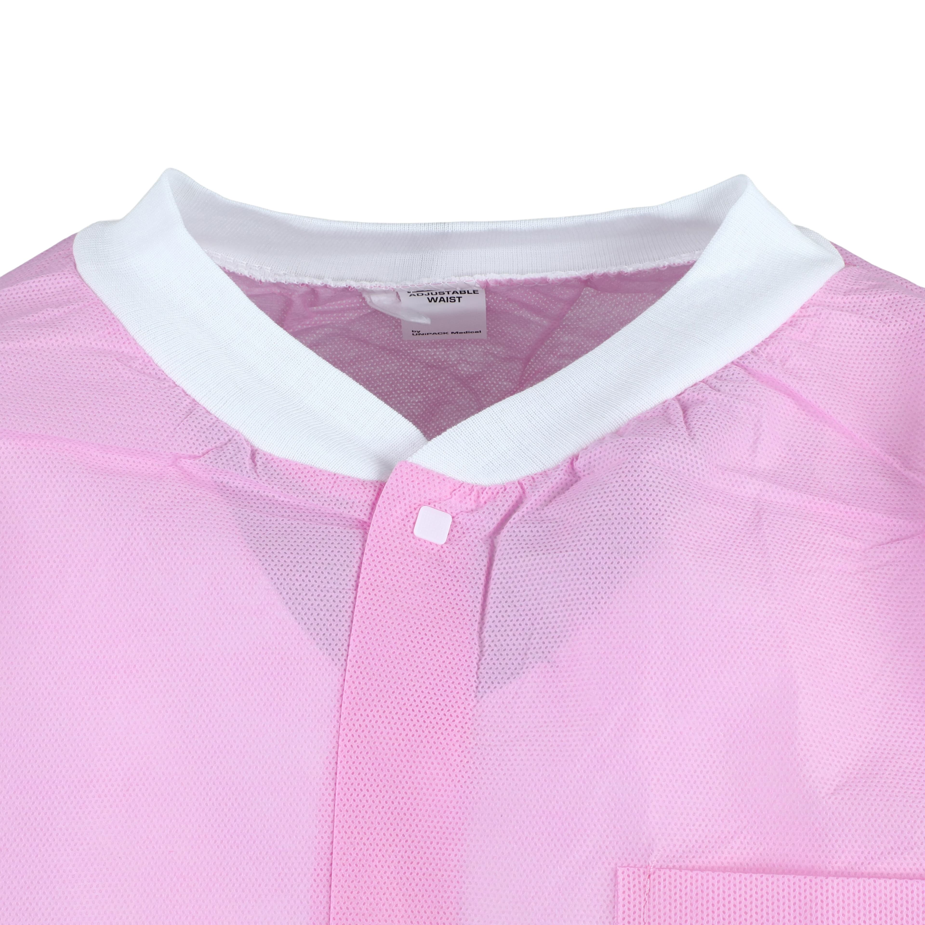 FitMe Lab Jacket, Bubblegum Pink, Large, 10/Bag thumbnail 8