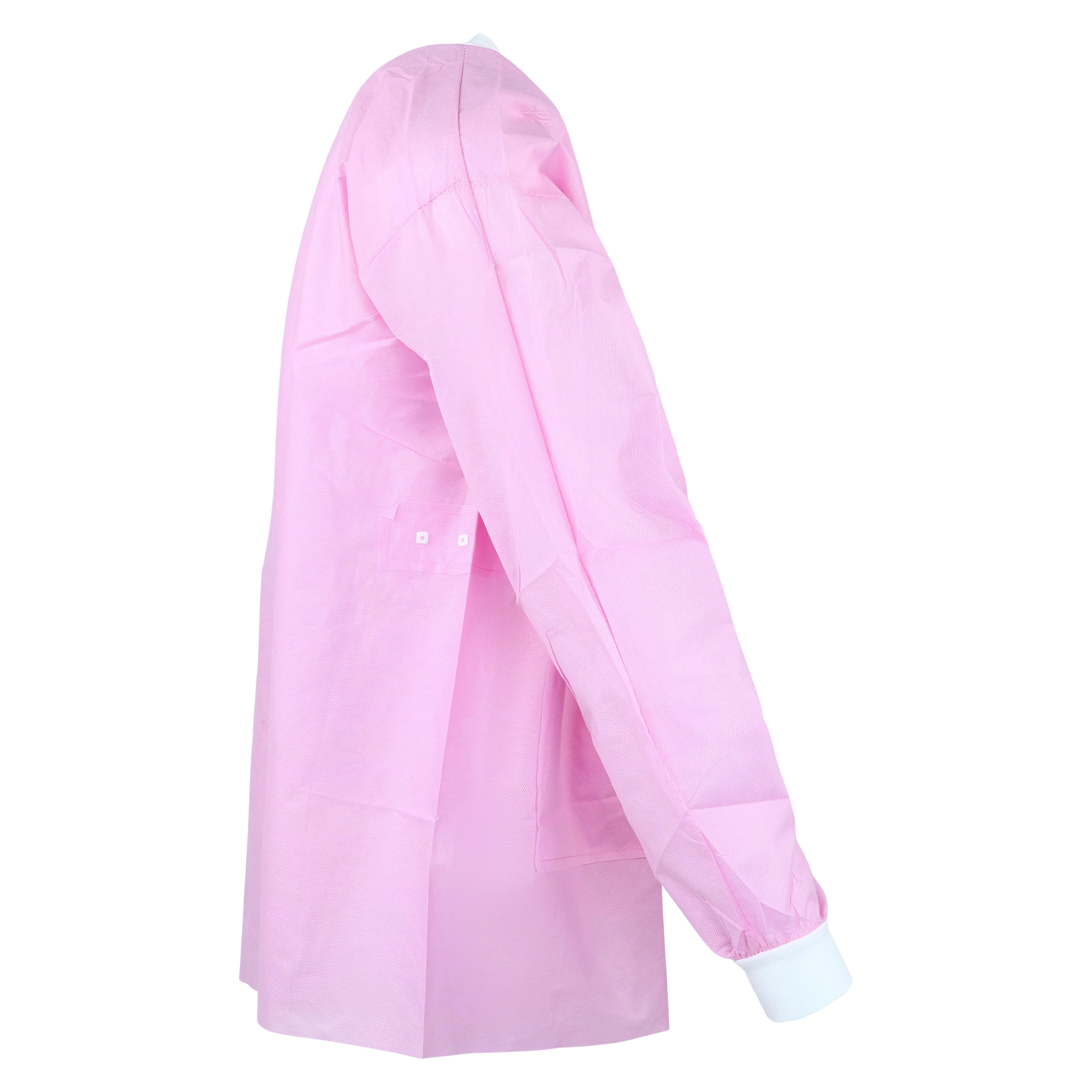 FitMe Lab Jacket, Bubblegum Pink, Large, 10/Bag thumbnail 4