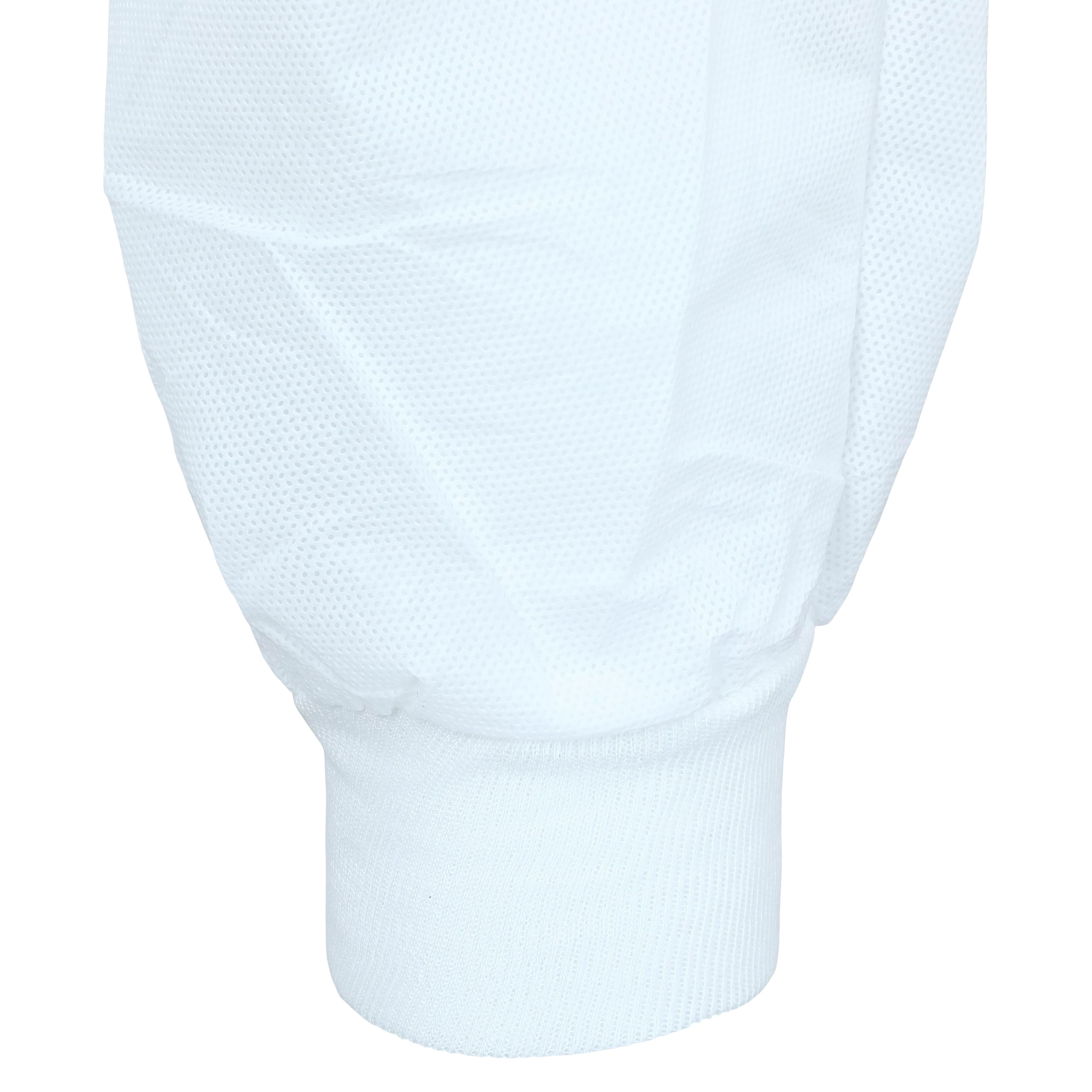 FitMe Lab Jacket, White, XX-Large, Knit Cuffs & Collar, Snap Front, 10/Pack, UGJ-6502-XXL thumbnail 9