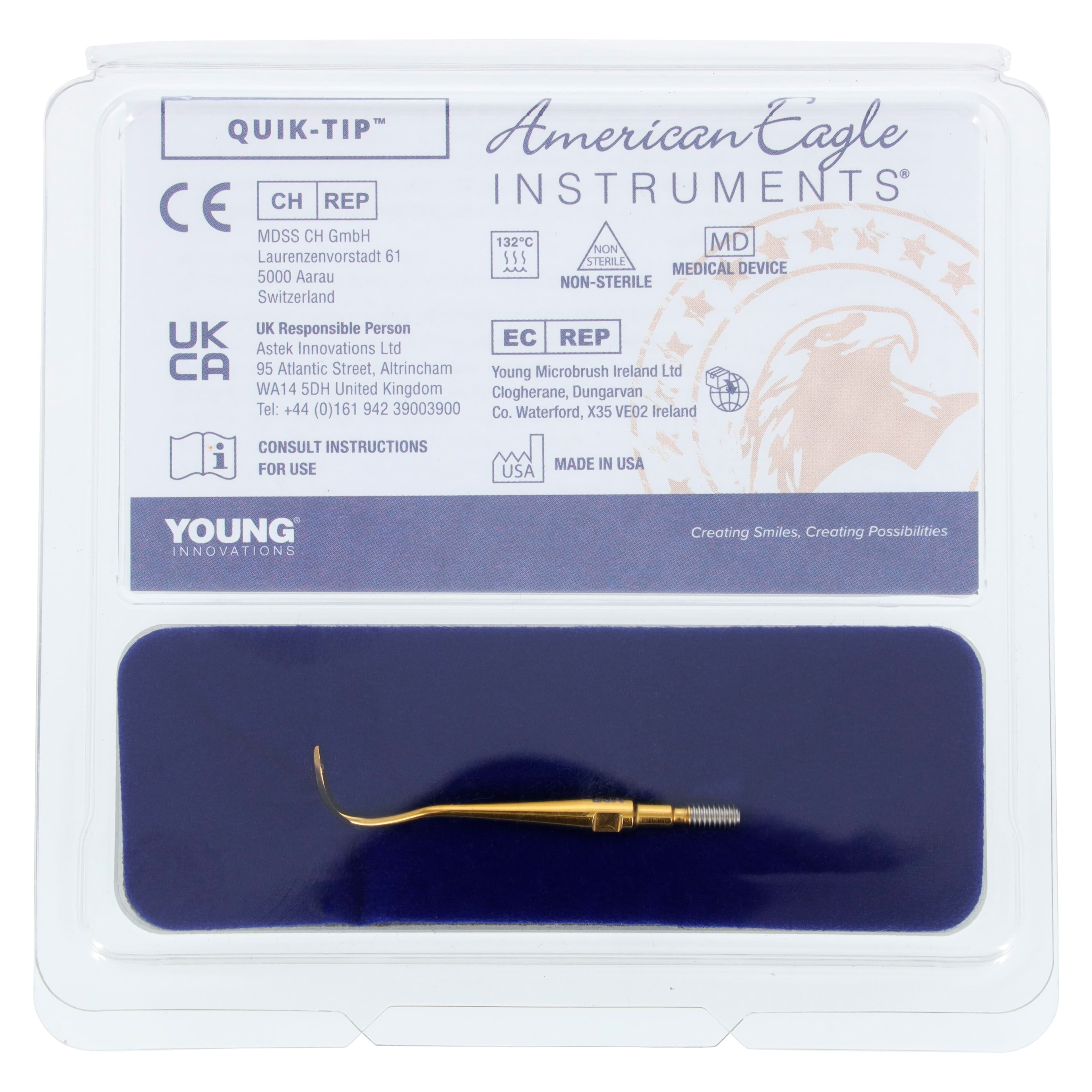 XP² Technology Quik-Tip Scaler Blackjack A Cone Socket, American Eagle Instruments, AESBJAXPQT thumbnail 3