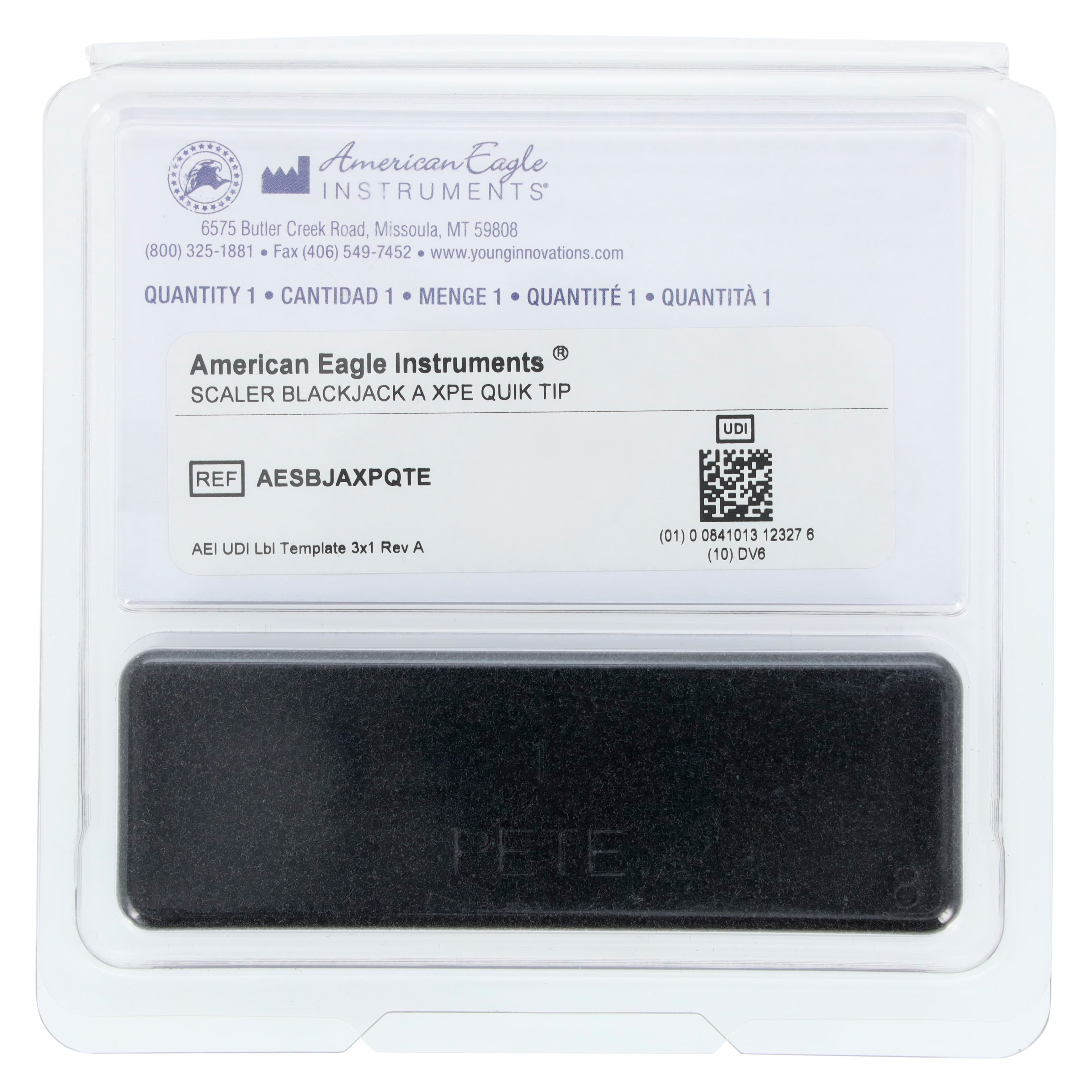 XP² Technology Quik-Tip Scaler Blackjack A Cone Socket, American Eagle Instruments, AESBJAXPQT thumbnail 2