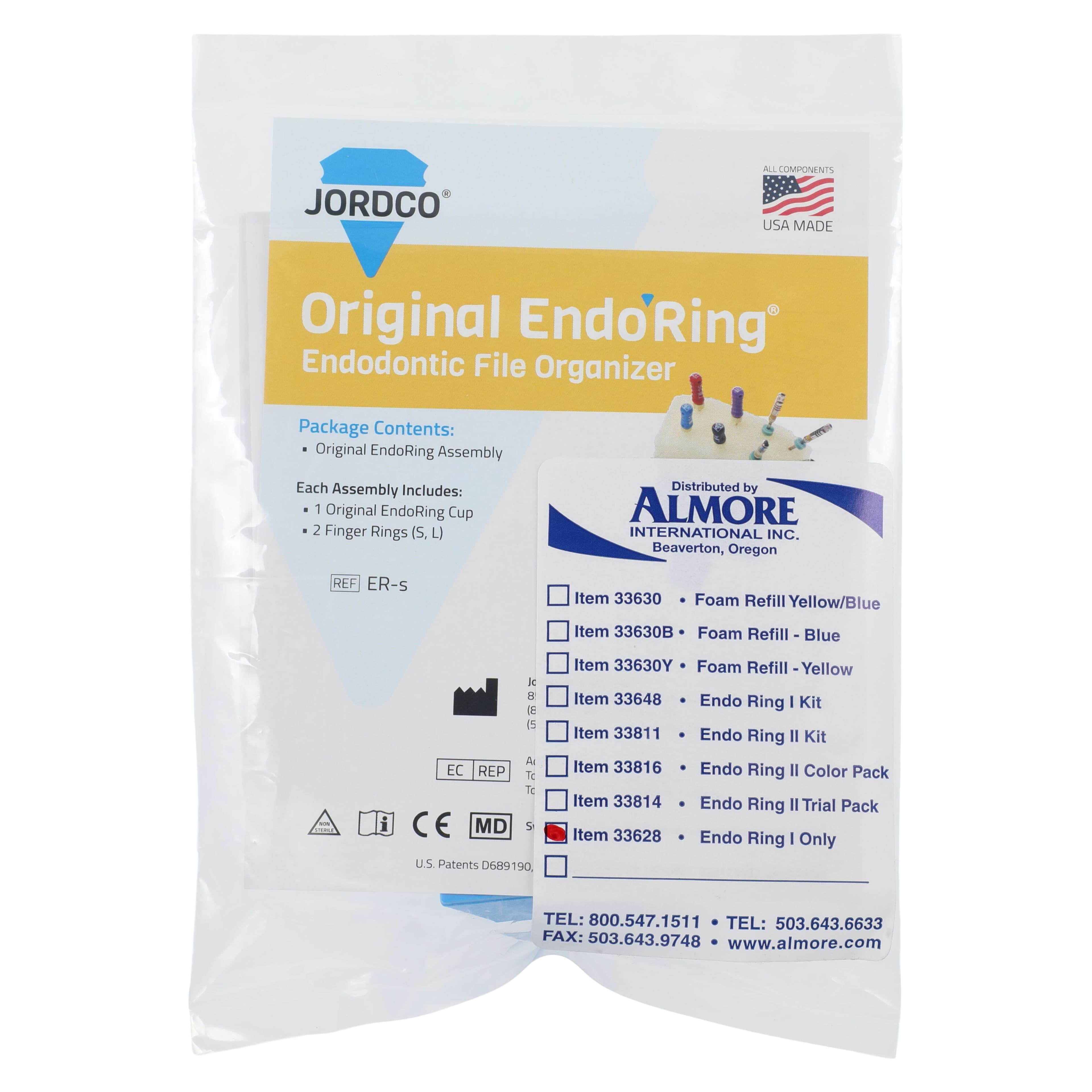 Almore EndoRing Ring Only with Plastic Ruler, Blue, 33628 thumbnail 3