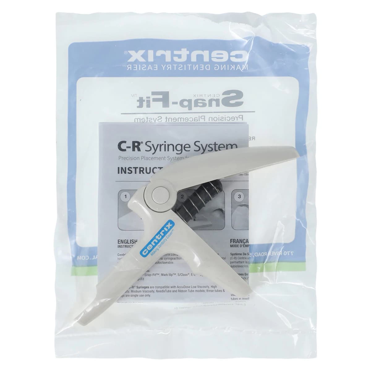 Centrix Snap-Fit C-R Syringe Dispensing Gun, Autoclavable, 1/Pk, 130650 thumbnail 3