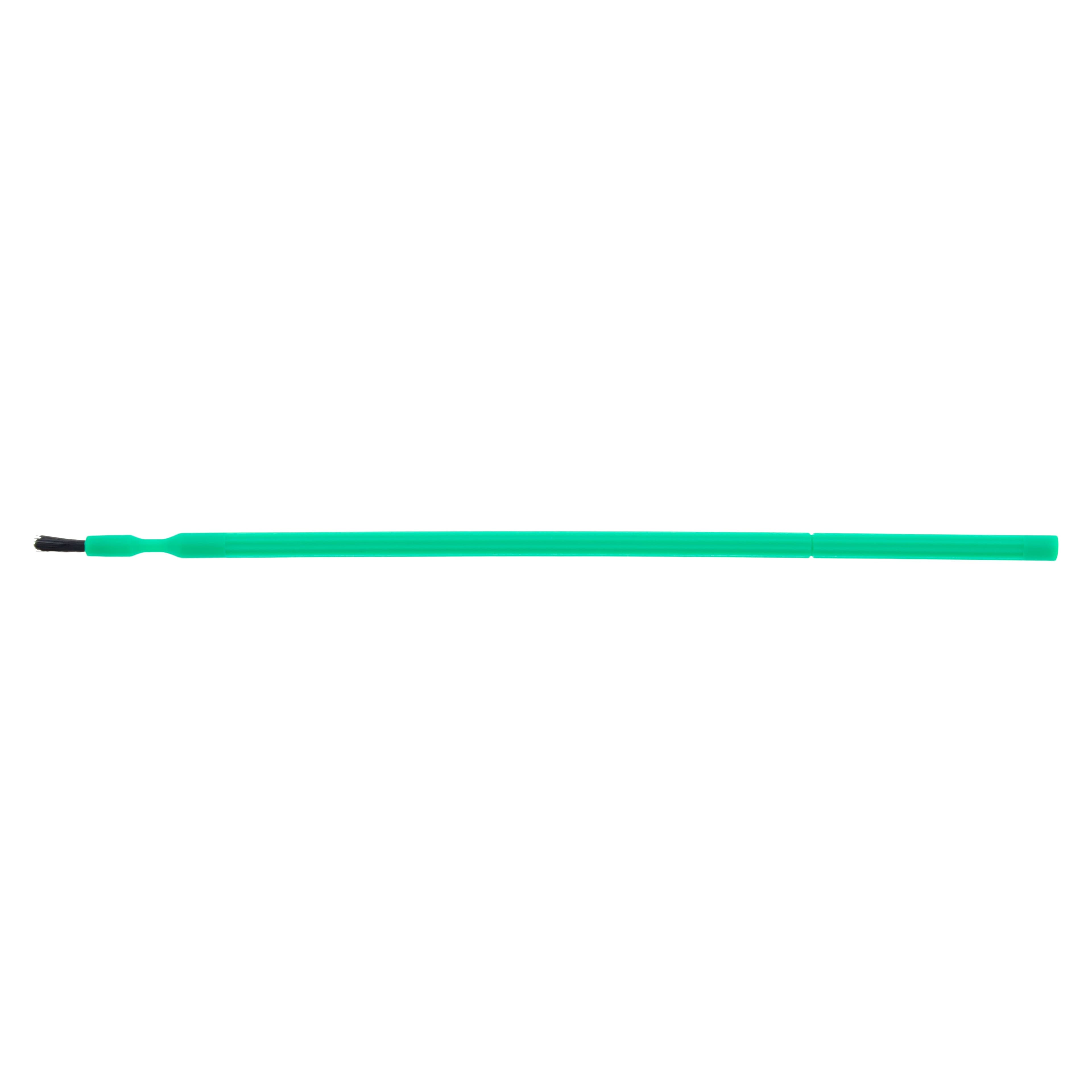 Benda Brush Big Box Disposable Applicator Brushes, Regular Point, Green Handle, Black Bristles, 576/Box, 370504 thumbnail 2