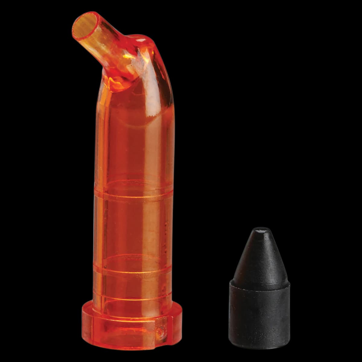 AccuDose High Viscosity Tubes and Plugs, PhotoBloc Orange Tube with Black Plug, 500/Pk, 280023 - Accudose High Viscosity Tubes and Plugs, 500/Pk, 280023 - Image 1