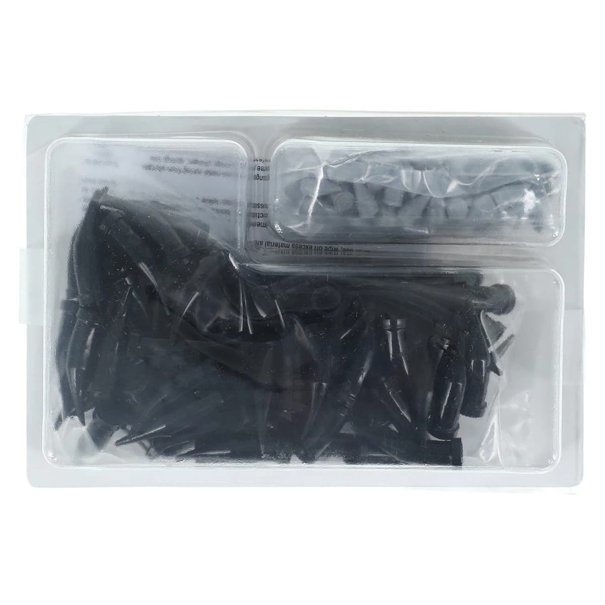 Centrix PCR Lightproof Tubes and Plugs, Medium Viscosity, Black, 100/Pk, 240001 thumbnail 2