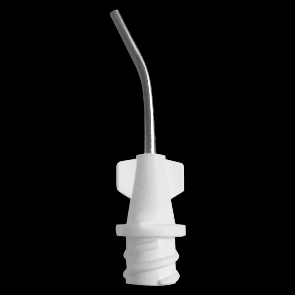 Centrix NoMIX Luer-Lock Syringe Tips, 16ga, White, 30/Pack, 640002 - Luer-Lock Needle Tips - 16ga - White - Image 1