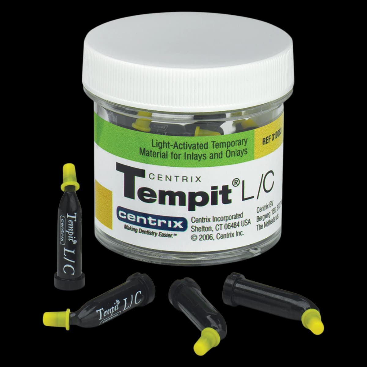 Tempit Ultra Prefilled Tips, Temporary Filling Material, 0.20 g, 30/Pk, 310065 - Tempit Ultra, Temporary Filling Material, 0.20 g, 30/Pk, 310065 - Image 1