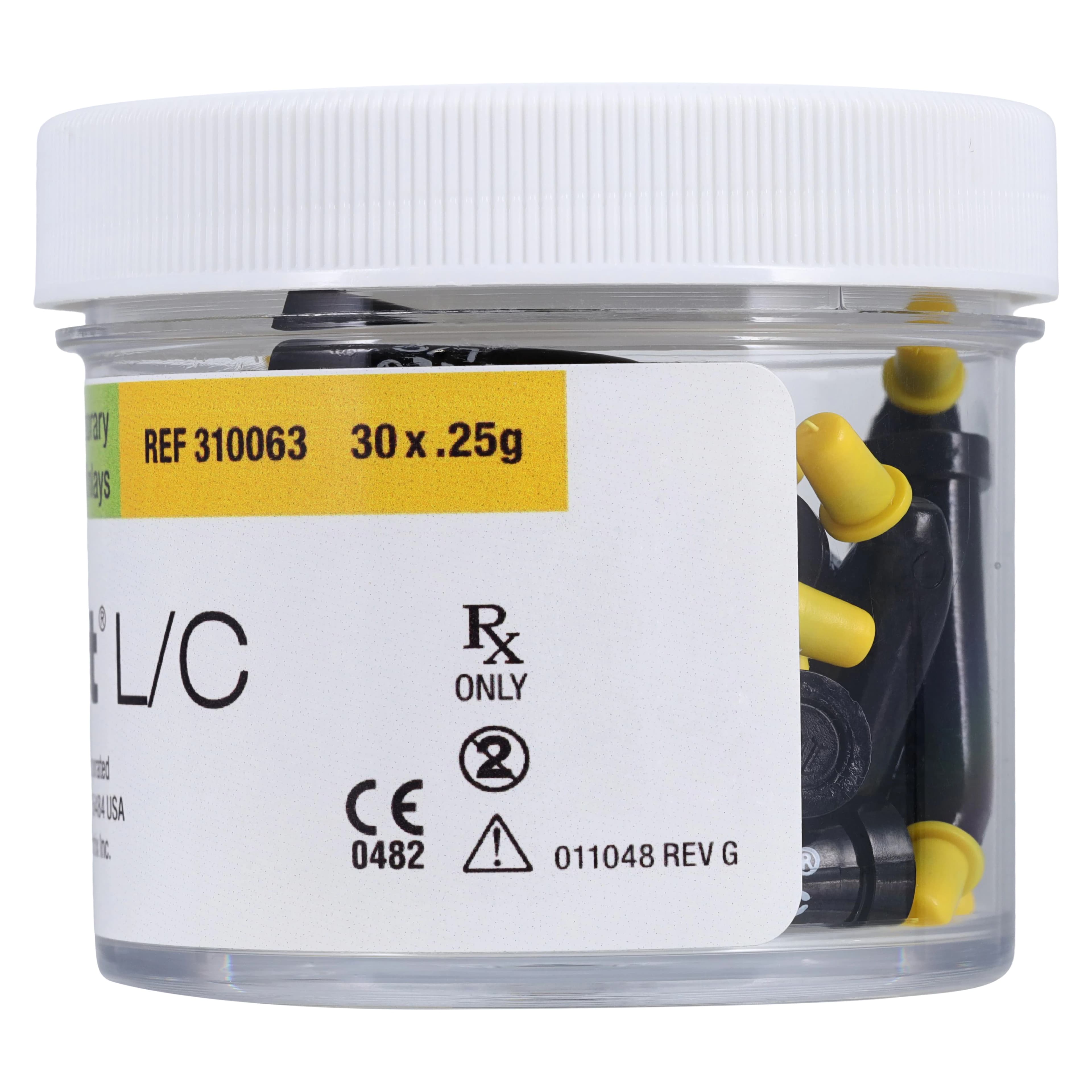 Tempit L/C Light-Activated Temporary Filling Material, Prefilled Tips, 0.25 g, Translucent, 30/Jar, 310063 thumbnail 6