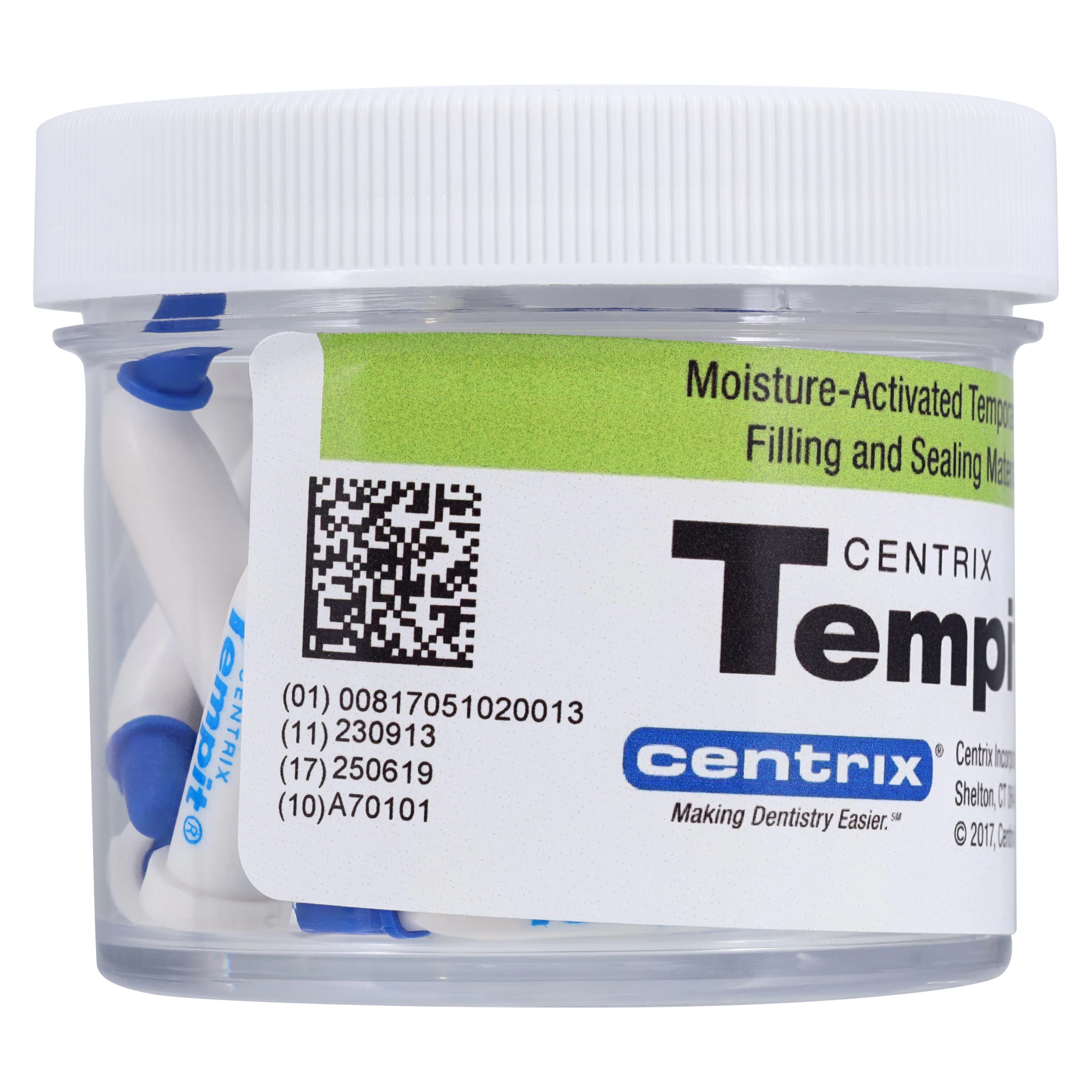 Tempit Moisture-Activated Temporary Filling and Sealing Material, Pre-Filled Tips, 0.35 g, Medium Viscosity, 30/Pk, 310060 thumbnail 5