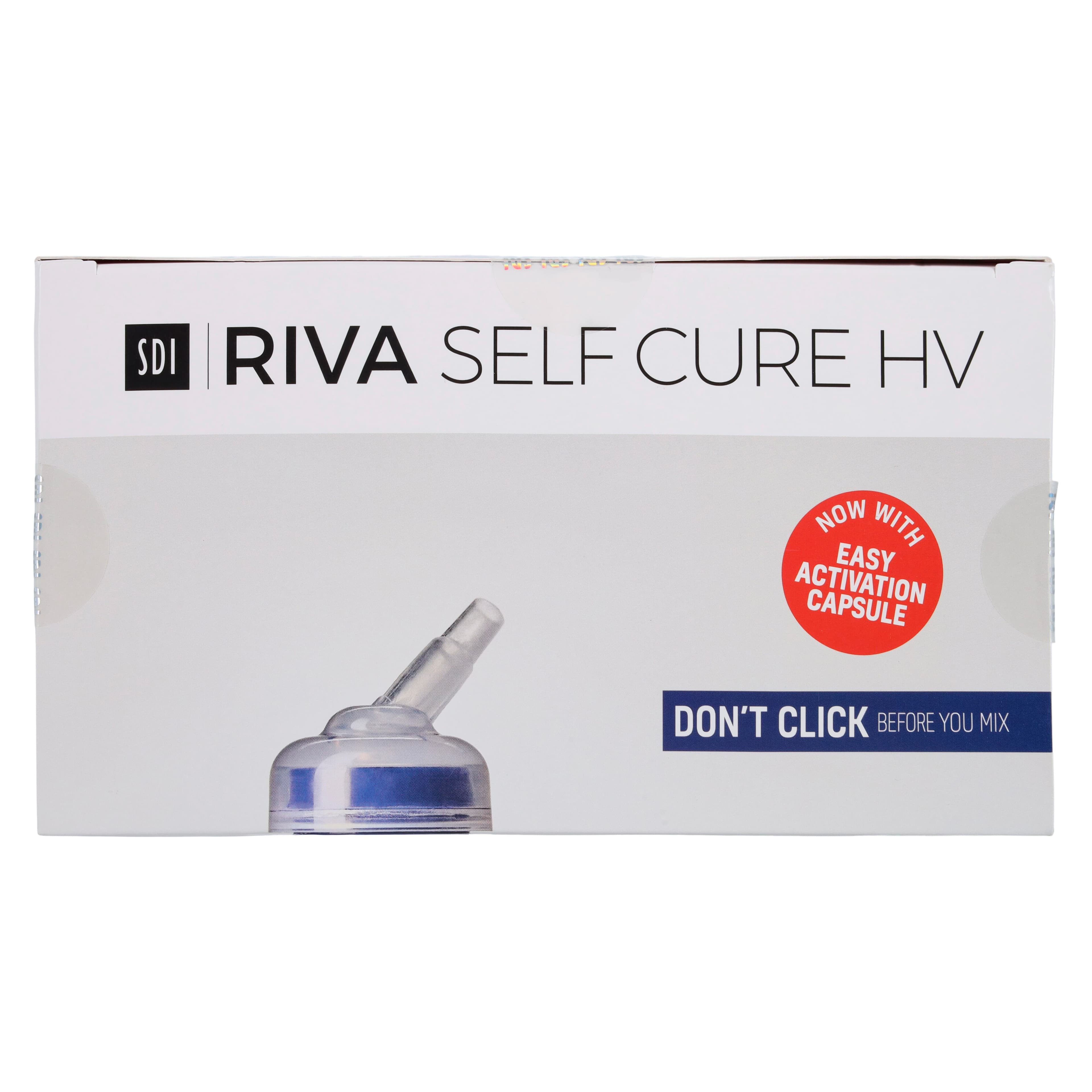 Riva Self Cure HV Glass Ionomer Restorative Capsules, Shade A1, 50/Box, 8630001 thumbnail 4