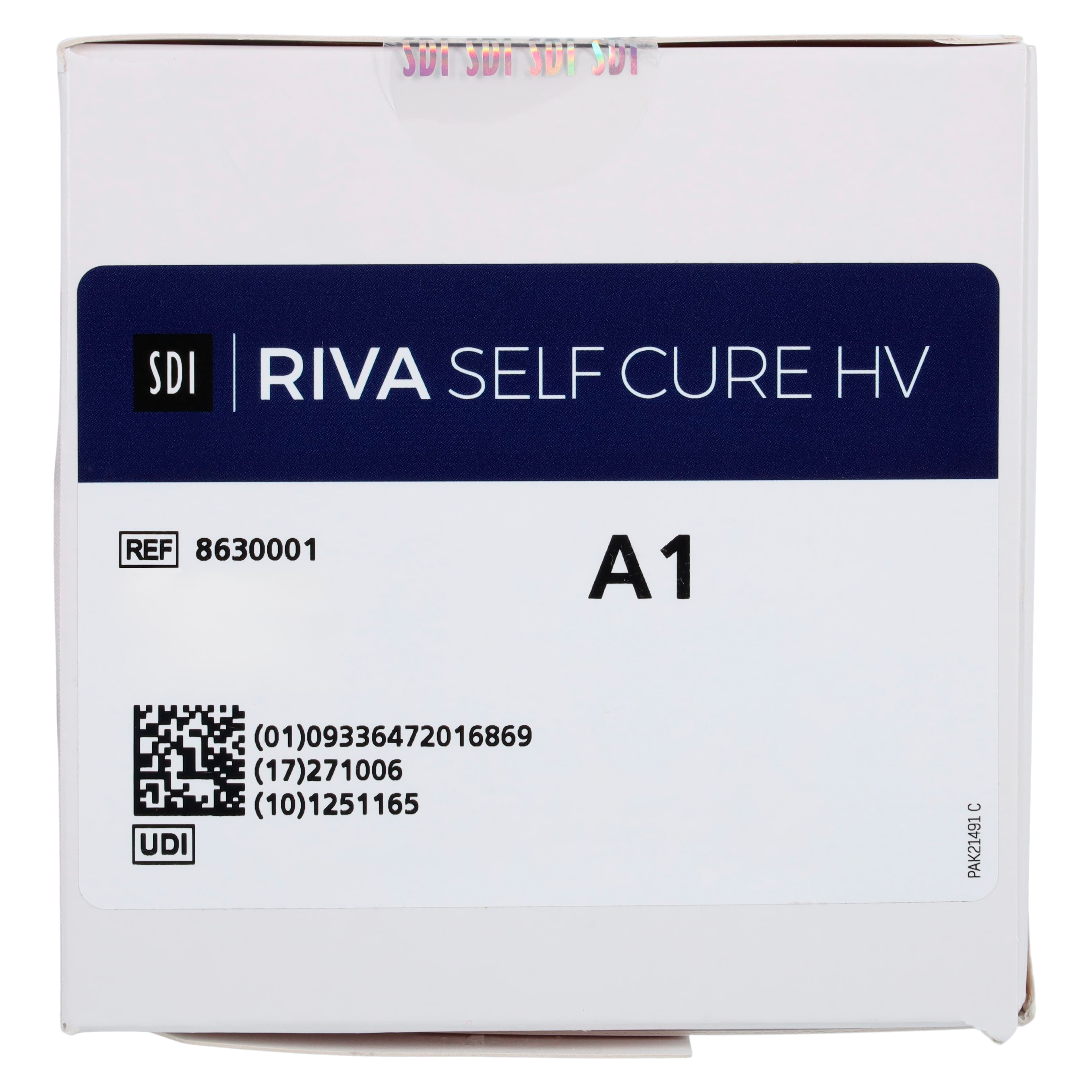 Riva Self Cure HV Glass Ionomer Restorative Capsules, Shade A1, 50/Box, 8630001 thumbnail 6