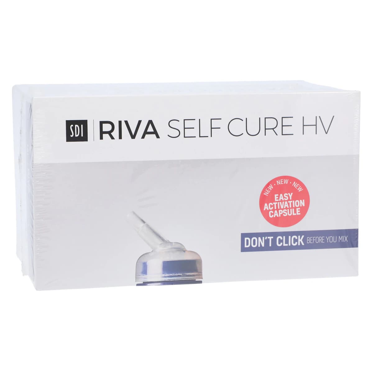 Riva Self Cure HV Glass Ionomer Restorative Capsules, Shade A2, 50/Box, 8630002 thumbnail 2