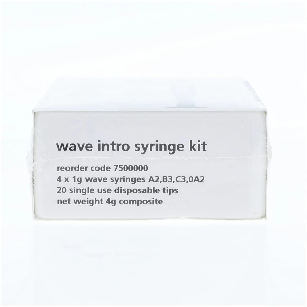 SDI Wave Low Viscosity Flowable Composite Syringe Introductory Kit, Light-Cured, 4 x 1g Syringes (A2, B3, C3, OA2) with 20 Applicator Tips, #7500000 thumbnail 3