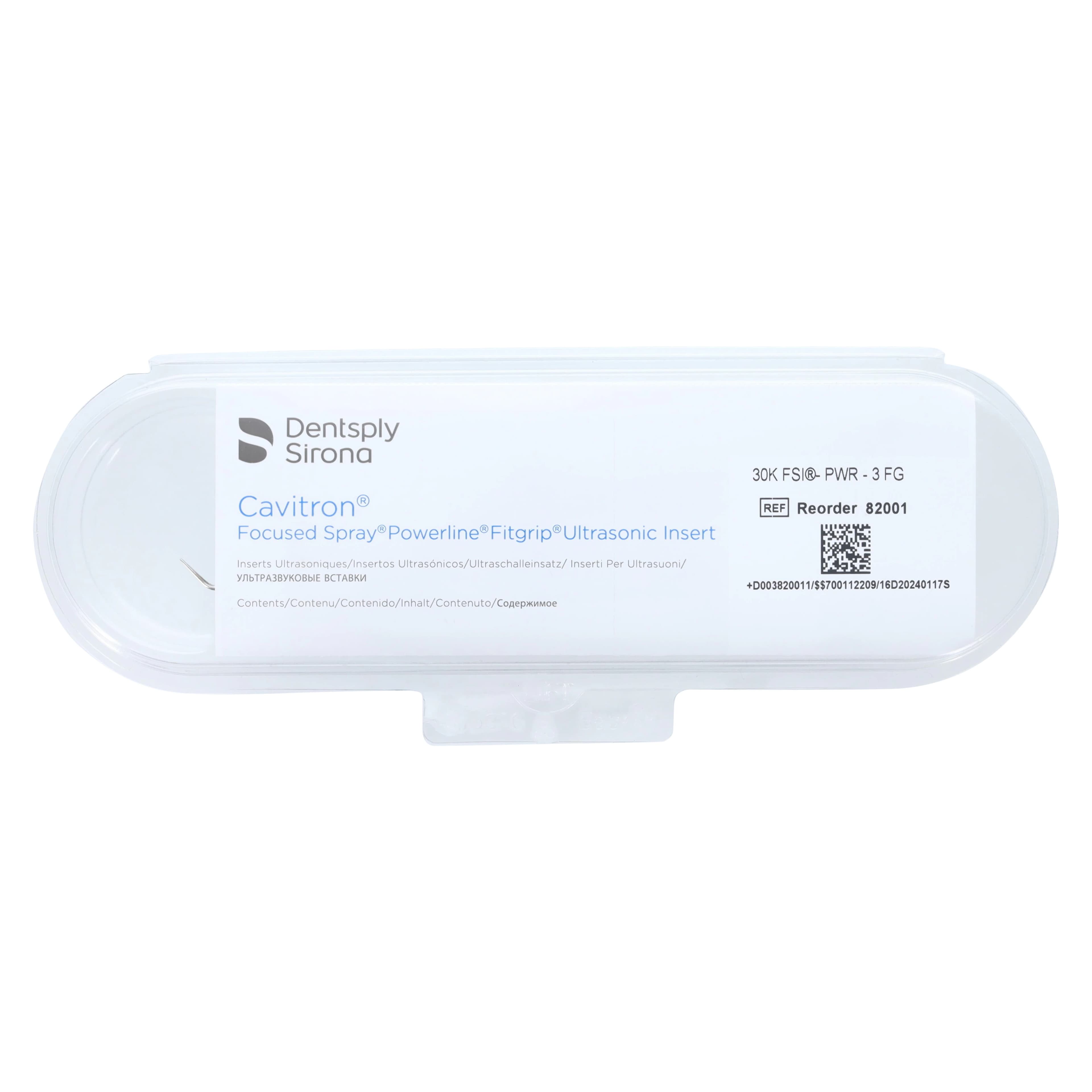 Cavitron FSI PowerLINE-3 Ultrasonic Insert, FitGrip, Beavertail, Blue, 30K, 1/Pk, 82001 thumbnail 2