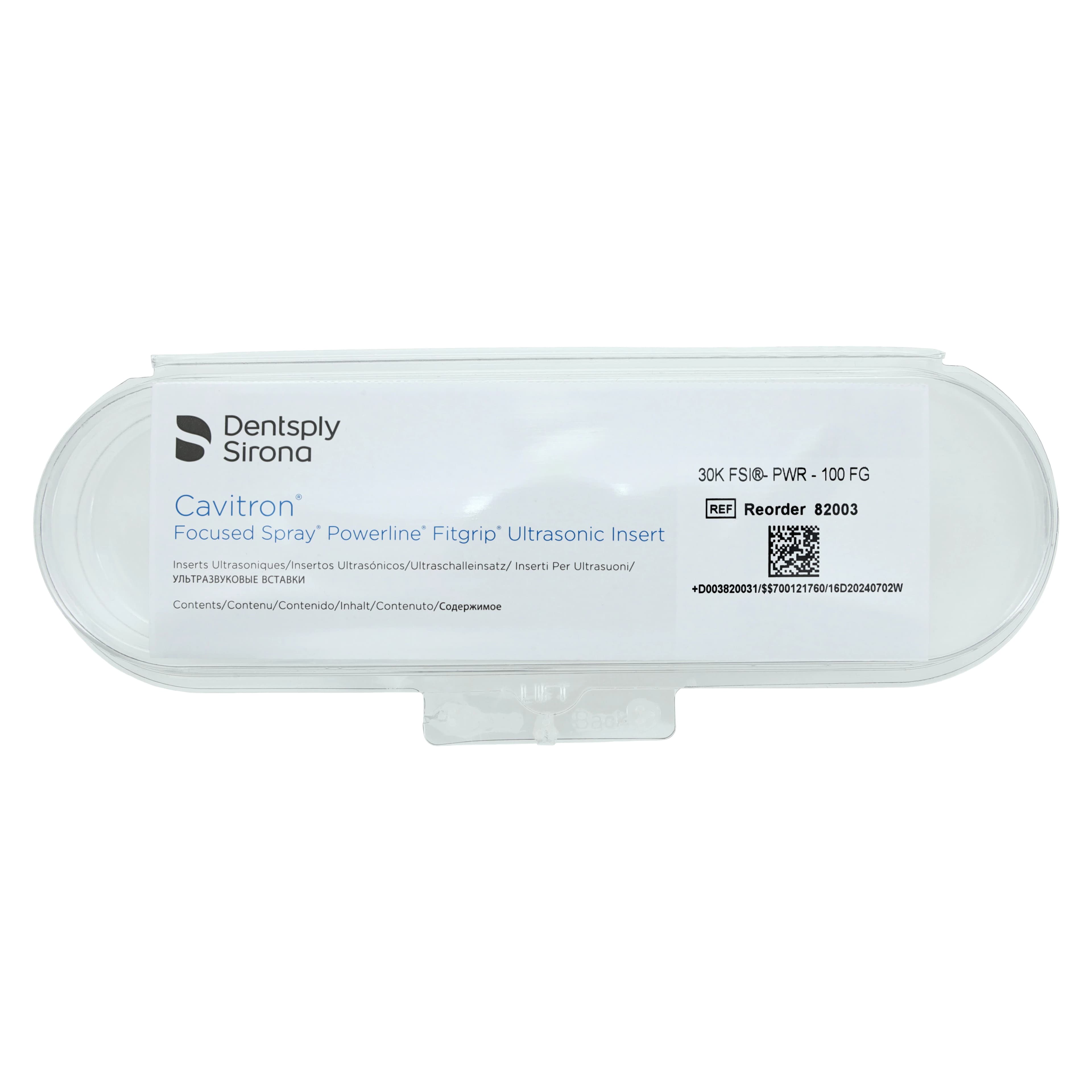 Cavitron FSI PowerLINE-100 FITGRIP Ultrasonic Insert, 30 kHz, Blue, 1/Pk, 82003 thumbnail 6