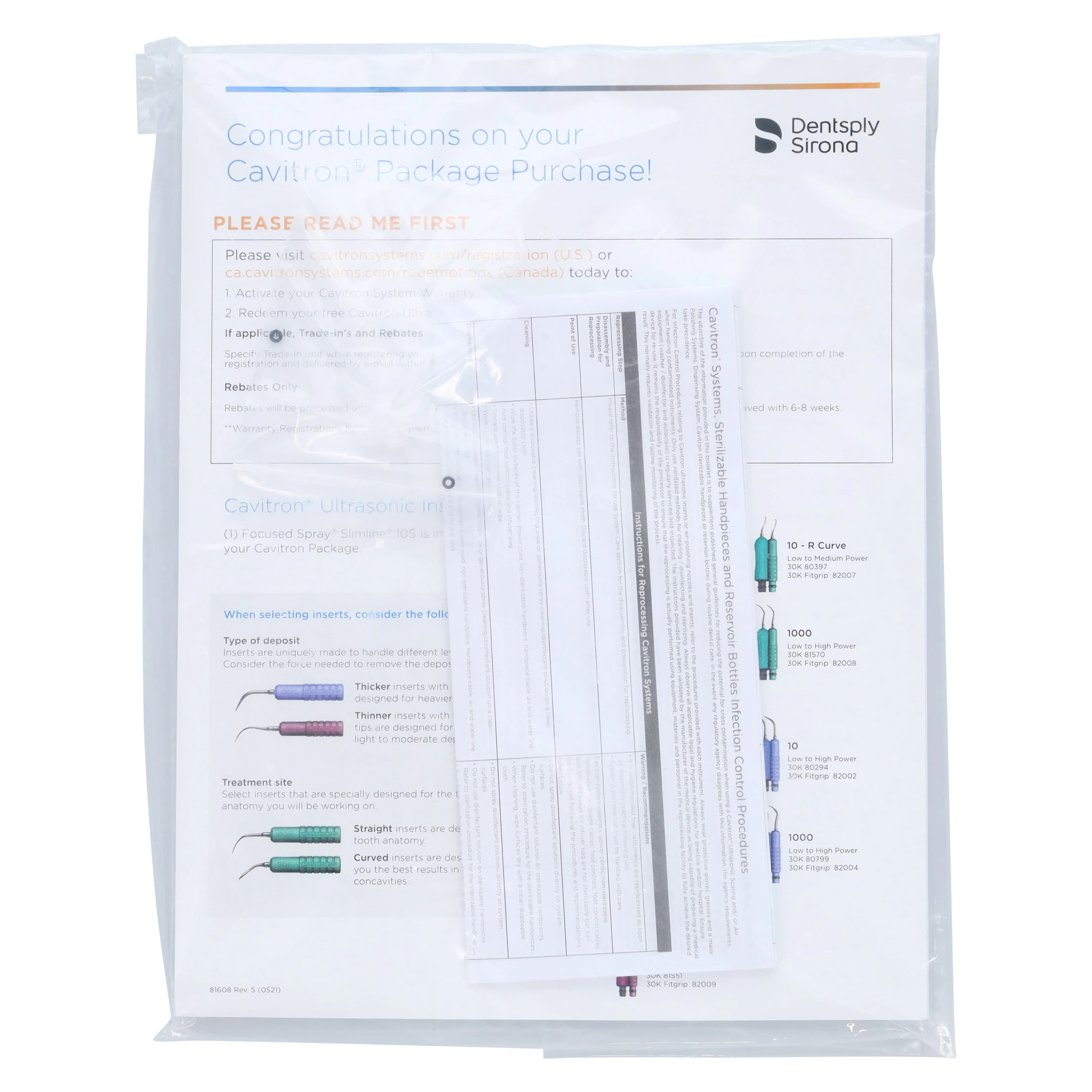 Cavitron® Select® SPS™ Package, 30K Ultrasonic Scaling System with Steri-Mate® Handpiece, 8161424 thumbnail 21