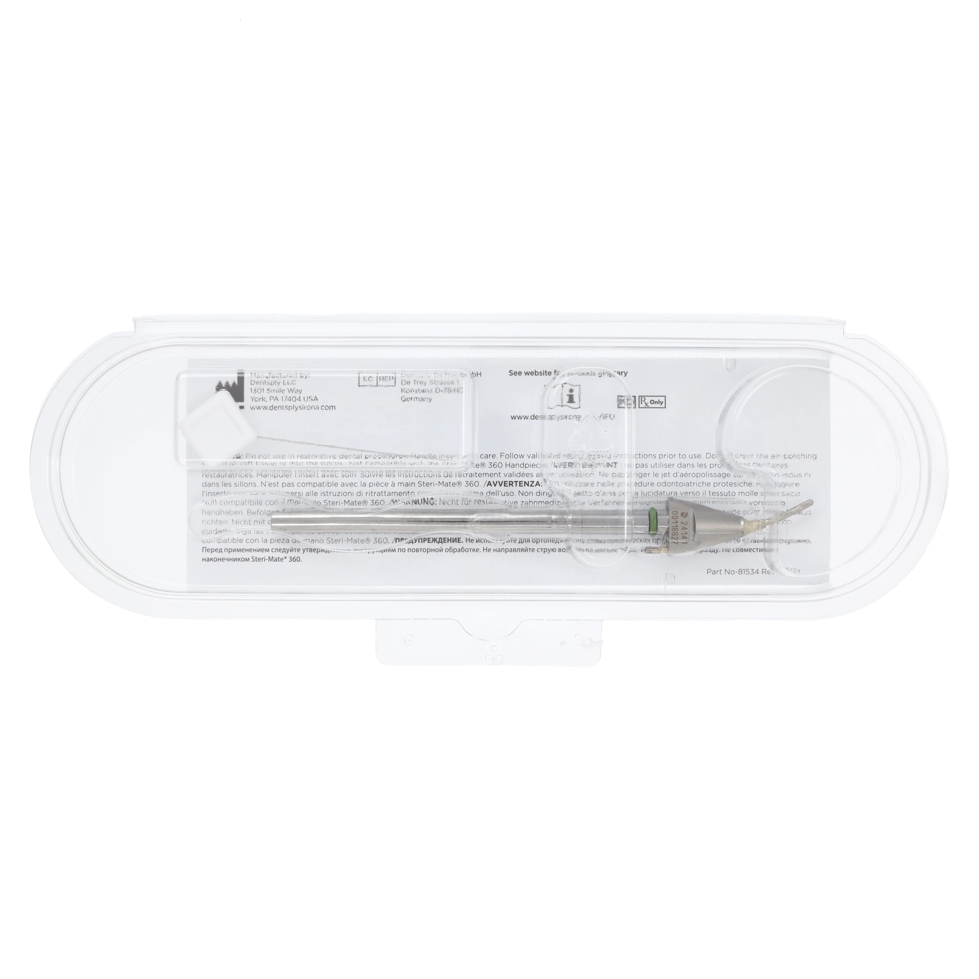 Dentsply Sirona Cavitron Jet Air Polishing Insert, 63740, 1/Pk thumbnail 2