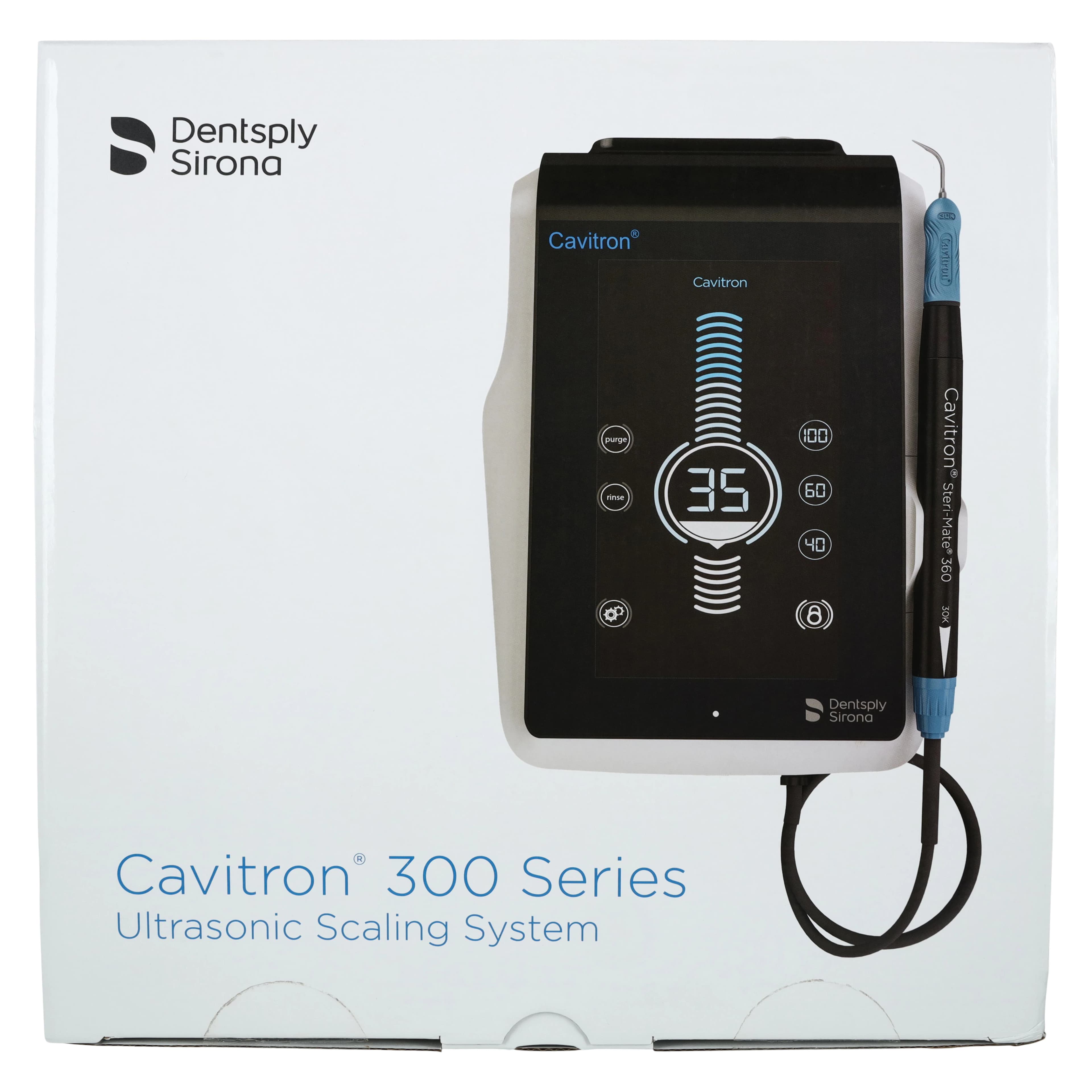 Cavitron 300 Series Ultrasonic Scaling System Unit with Steri-Mate 360 Handpiece and Tap-On Wireless Foot Pedal thumbnail 17