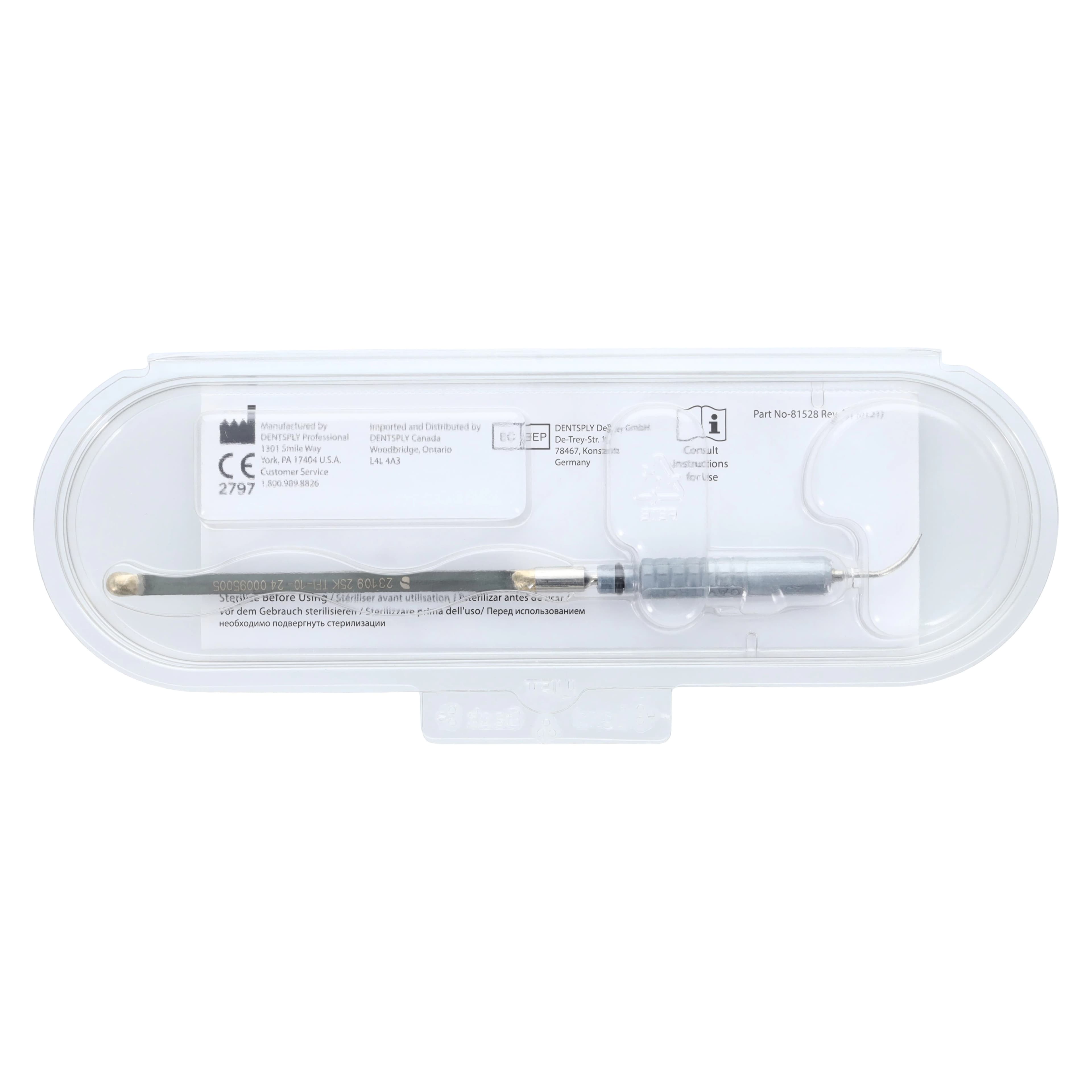 Cavitron Thru-Flow Ultrasonic Insert TFI-10, Straight, 25K, Gray Grip, 1/Pk, 6121708 - Cavitron Thru-Flow Inserts TFI-10 25K - Image 1