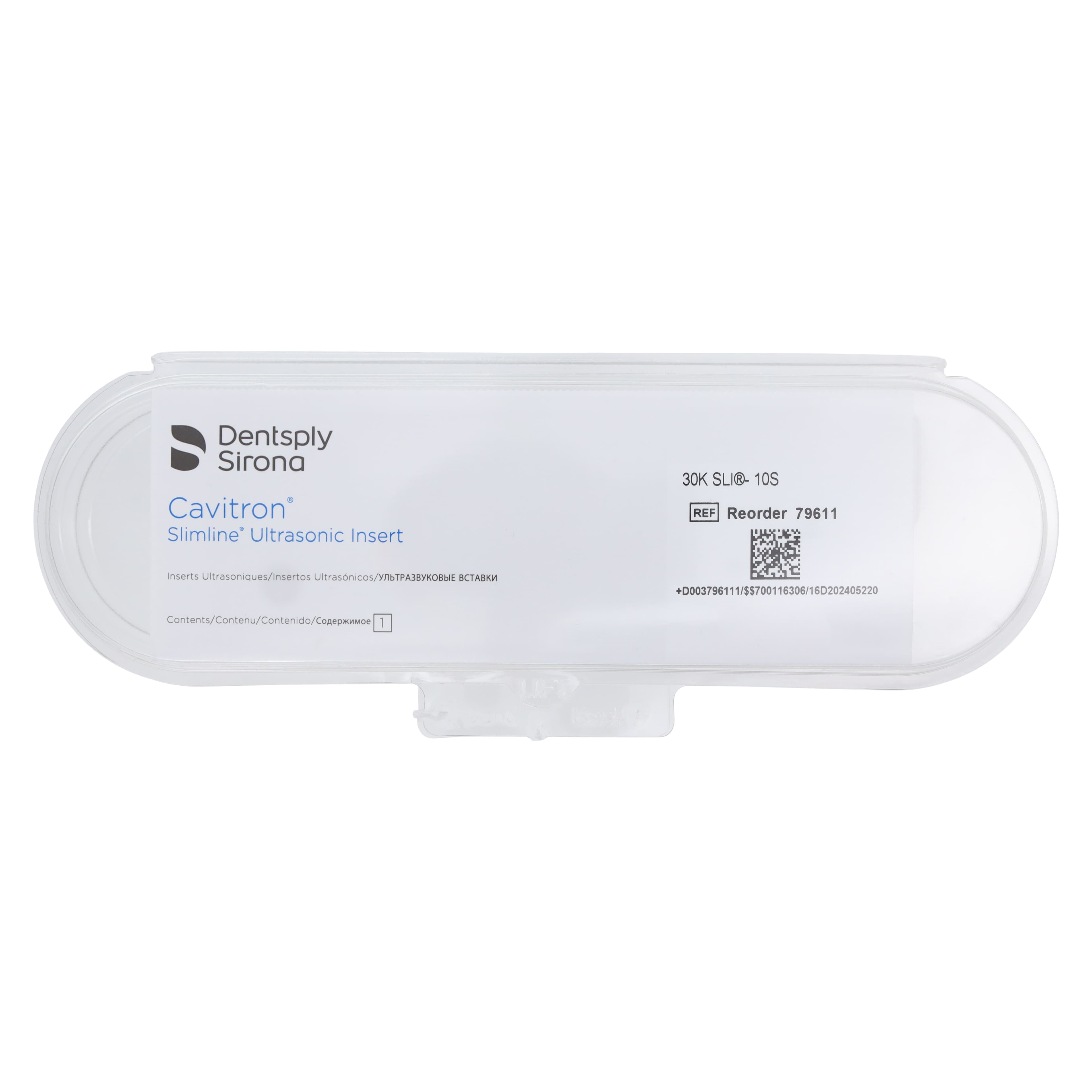 Dentsply Sirona Cavitron Slimline SLI-10S Ultrasonic Insert, 30 kHz, Metal Grip, Straight, 1/Pk, 79611 thumbnail 6