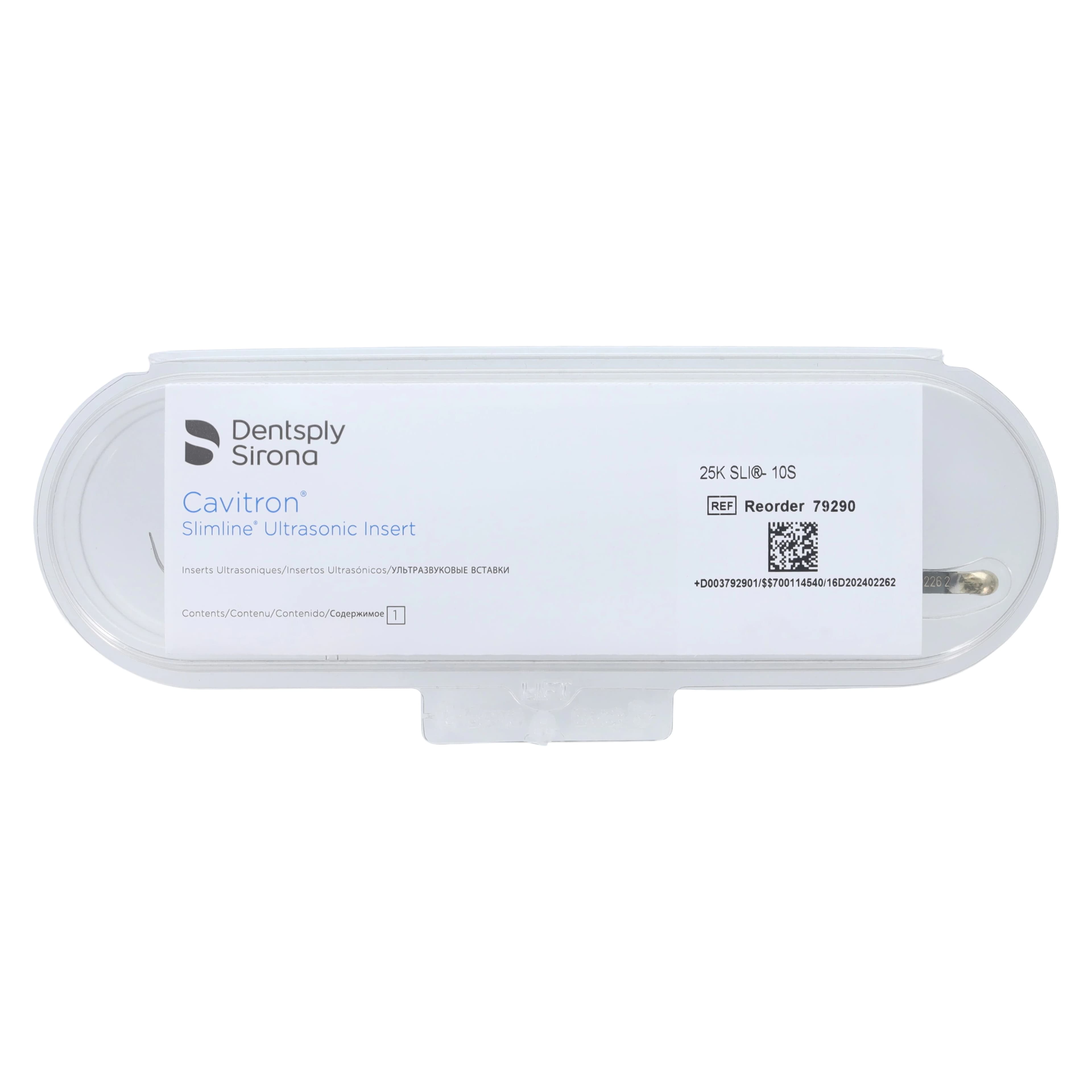 Cavitron Slimline SLI-10S 25 kHz Metal Ultrasonic Insert, Straight, 1 Each, 79290 thumbnail 2