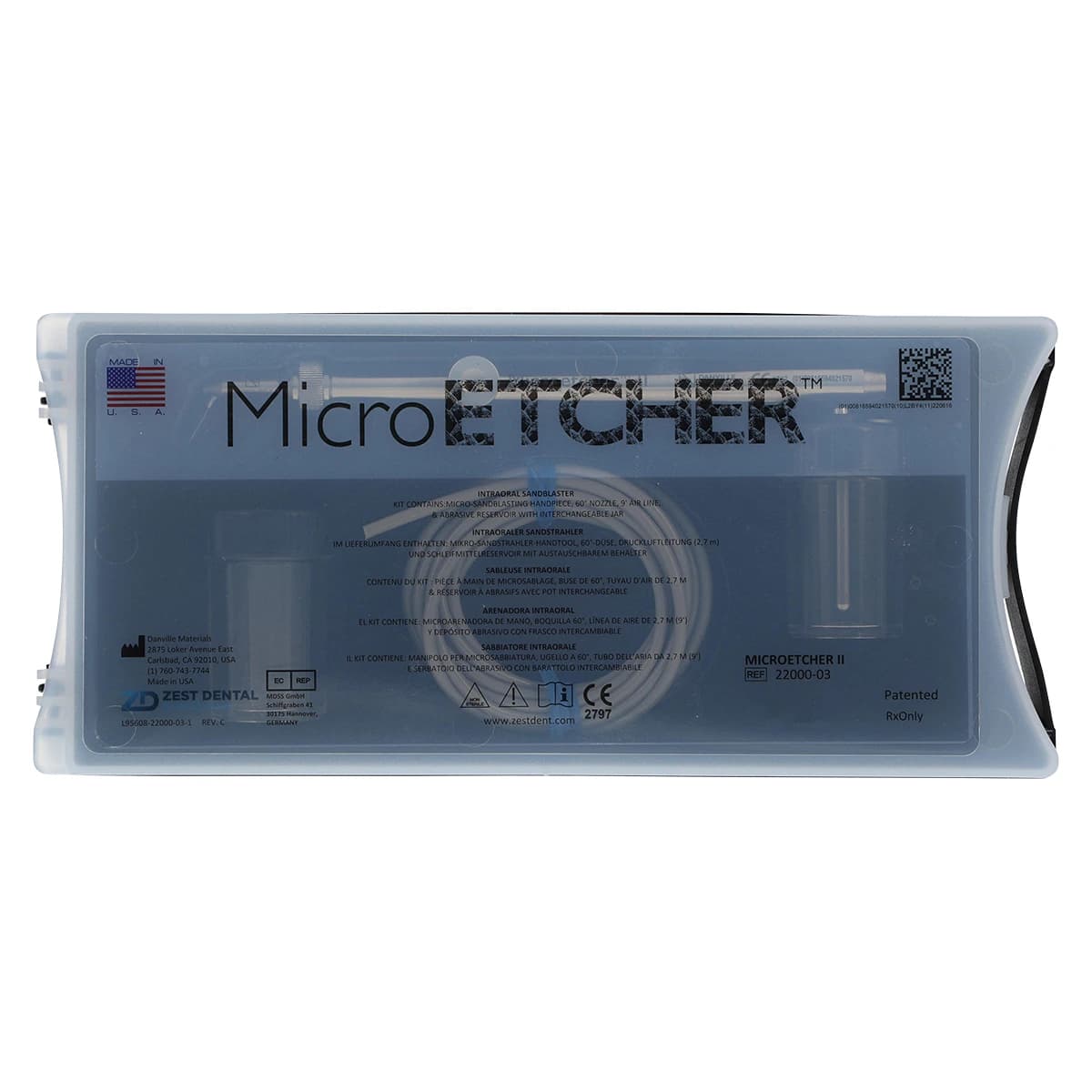 MicroEtcher IIA Intraoral Sandblaster, Fully Autoclavable, 1/Pk, 22005-01 thumbnail 7
