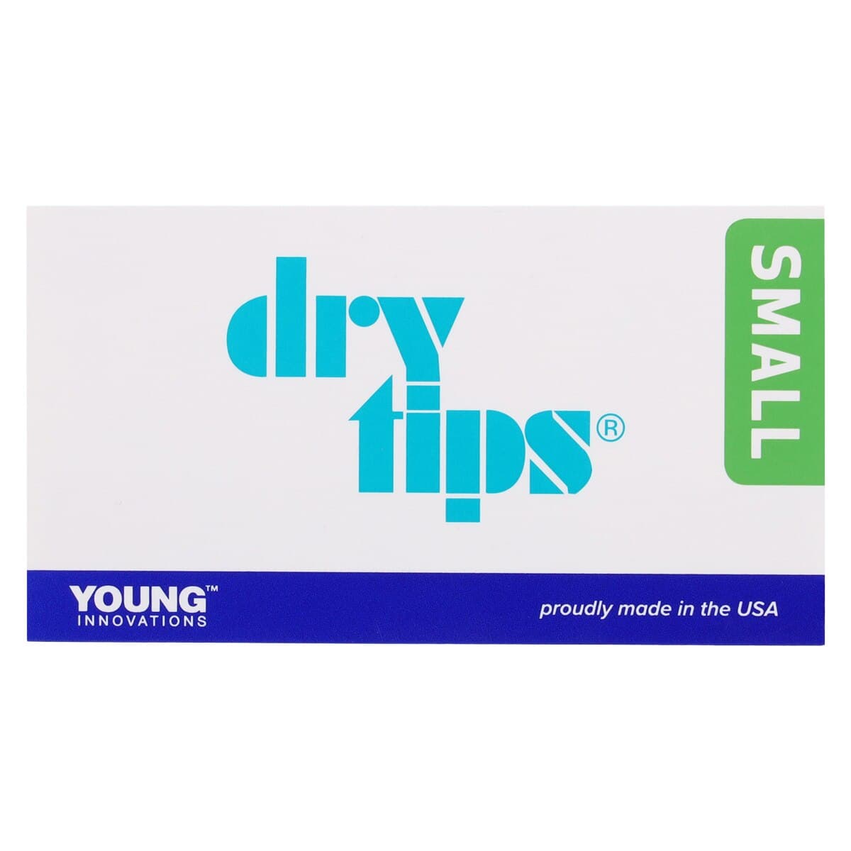 DryTips Saliva Absorbent Cotton Roll Substitute, Small (Child), White, 50/Pack, 291543 thumbnail 4