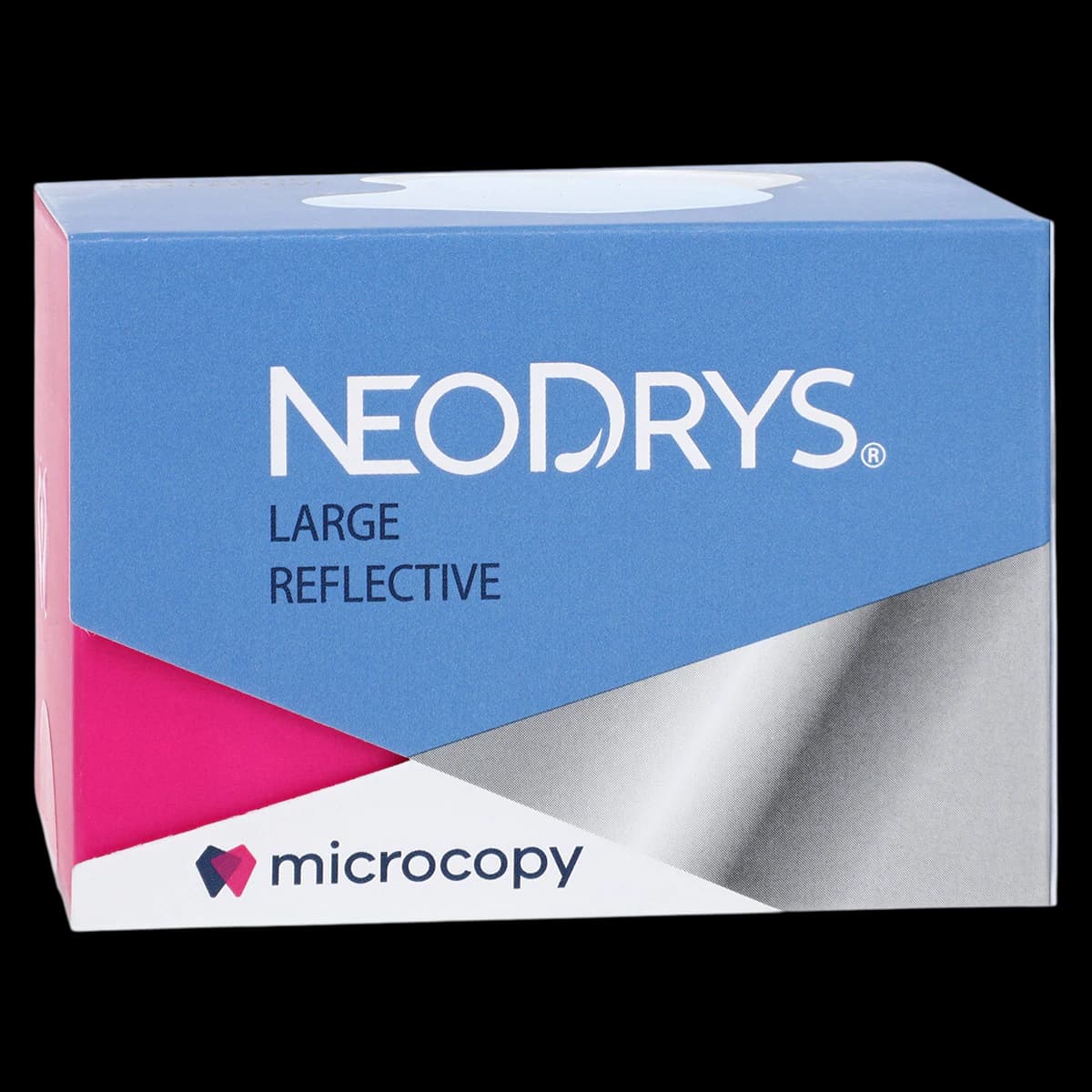 NeoDrys Reflective Saliva Absorbent Cotton Roll Substitute, Large, Blue, 50/Pk, DYRL - NeoDrys Reflective, Saliva Absorbent Cotton Roll Substitute, Large, Blue, 50/Pk, DYRL - Image 1
