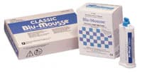 Blu-Mousse Classic VPS Bite Registration Material, 2-Minute Set, 80 mL Base & Catalyst Tubes, 2/Pkg, S436 - Blu-Mousse® VPS Bite Registration Classic 80ml Tubes Pack of 2 - Image 1