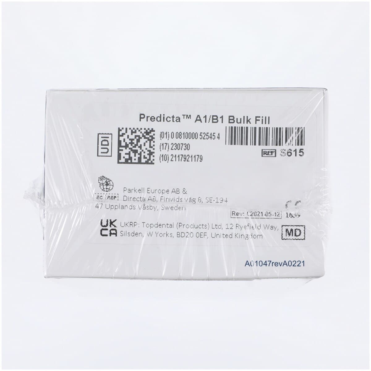 Predicta Bioactive Bulk-Fill Dual-Cure Composite, A1/B1 Shade, 5 ml Syringe Refill with 20 Dispensing Tips, S615 thumbnail 5