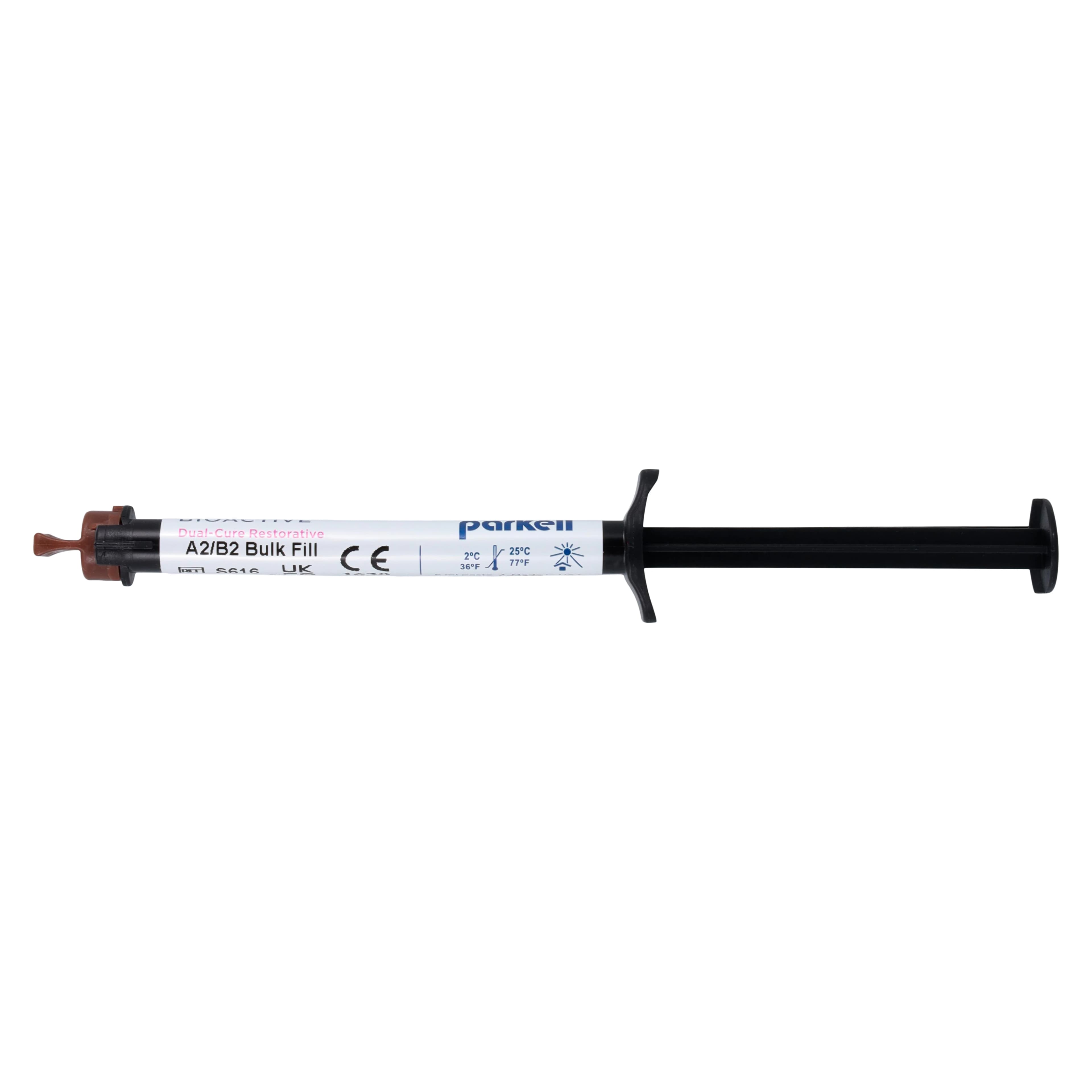 Predicta Bioactive Bulk-Fill Dual-Cure Composite, A2/B2, 5 ml Syringe Refill with 20 Dispensing Tips, S616 thumbnail 3