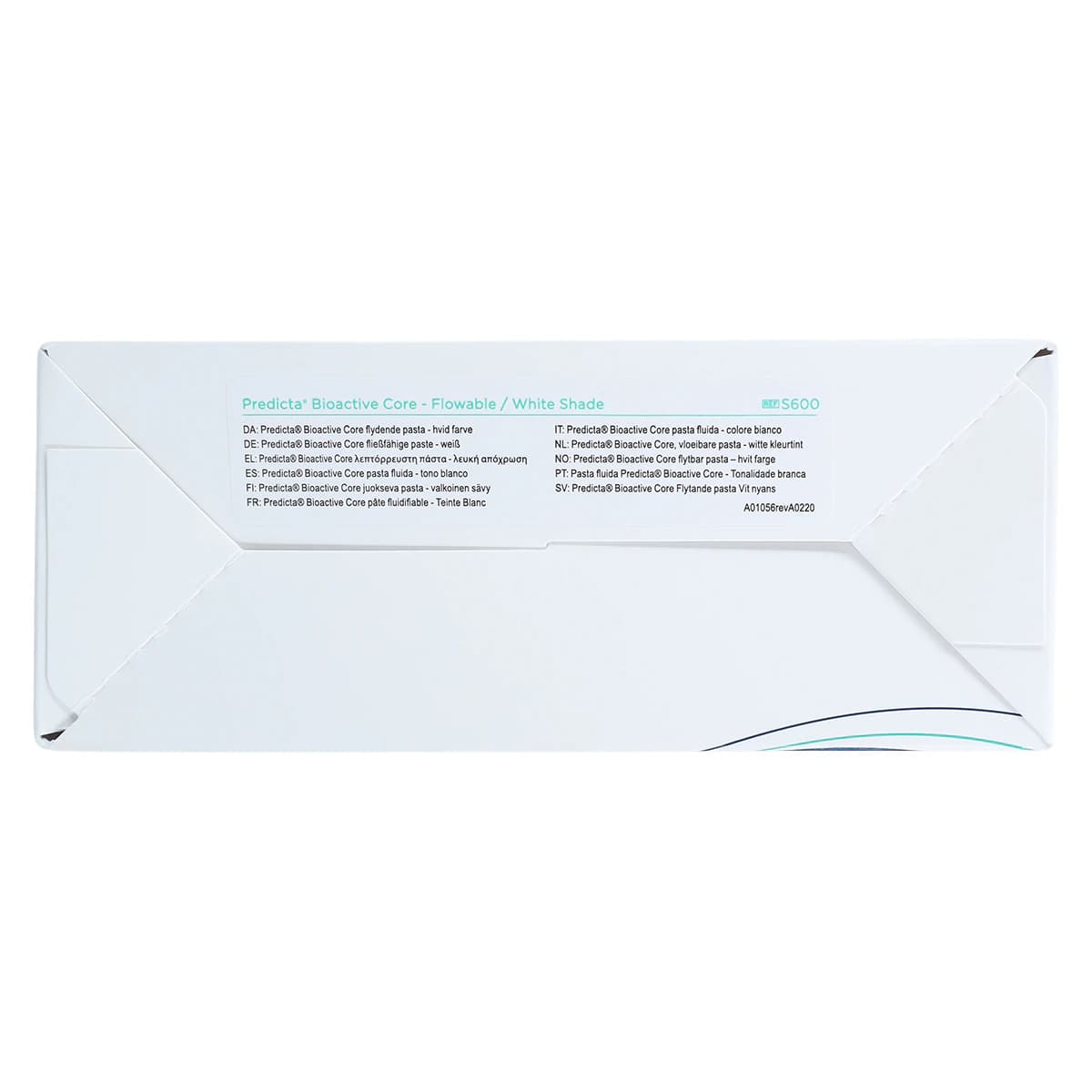 Predicta Bioactive Dual-Cure Core Build-Up Material, Flowable, White, 5 ml Syringe Refill with Dispensing Tips, S600 thumbnail 12