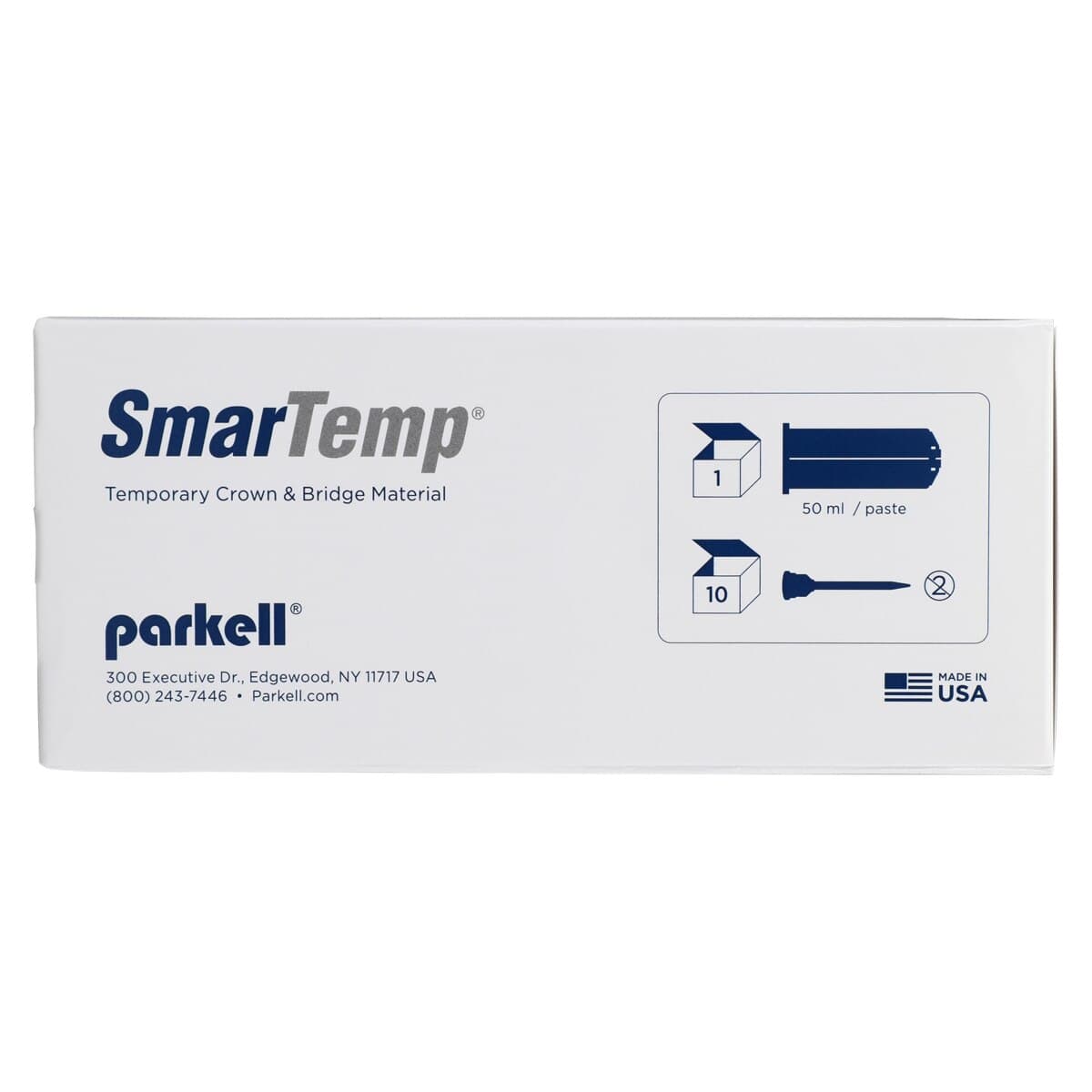 SmarTemp Provisional Crown & Bridge Resin, Ultra Light A1, Split Cartridge, 50 ml, 1/Pk, S337 thumbnail 8