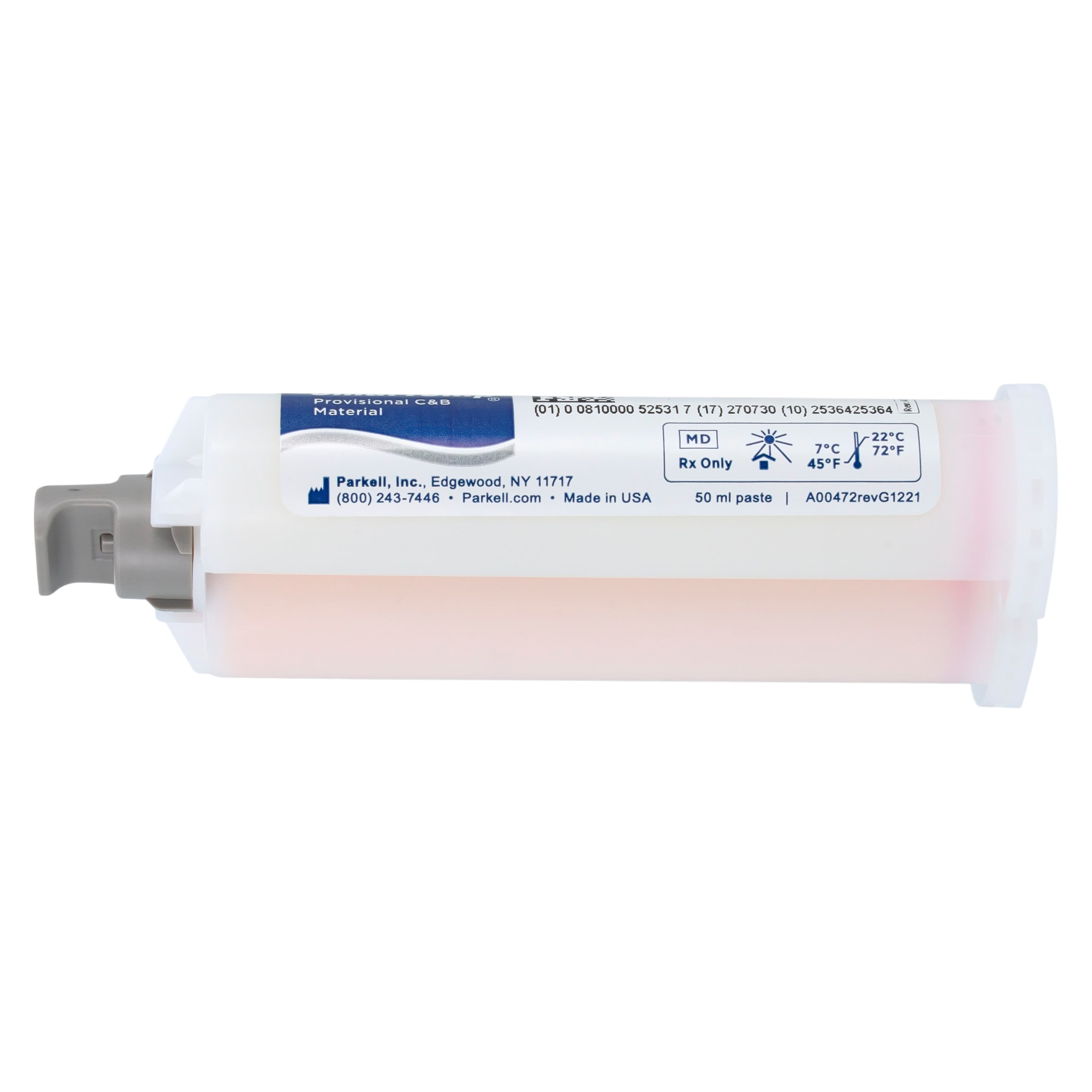 SmarTemp Provisional Crown & Bridge Resin, Automix Split Cartridge, A3.5 Medium, 50 mL, 1/Pk, S341 thumbnail 3