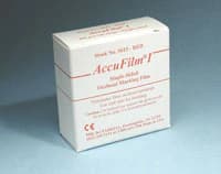 AccuFilm I Single-Sided Articulating Film, Pre-Cut Strips, Red, 21 Microns, 3-1/2" x 7/8", 280/Pk, S015 - AccuFilm I Single-Sided Red 280/Strips - Image 1