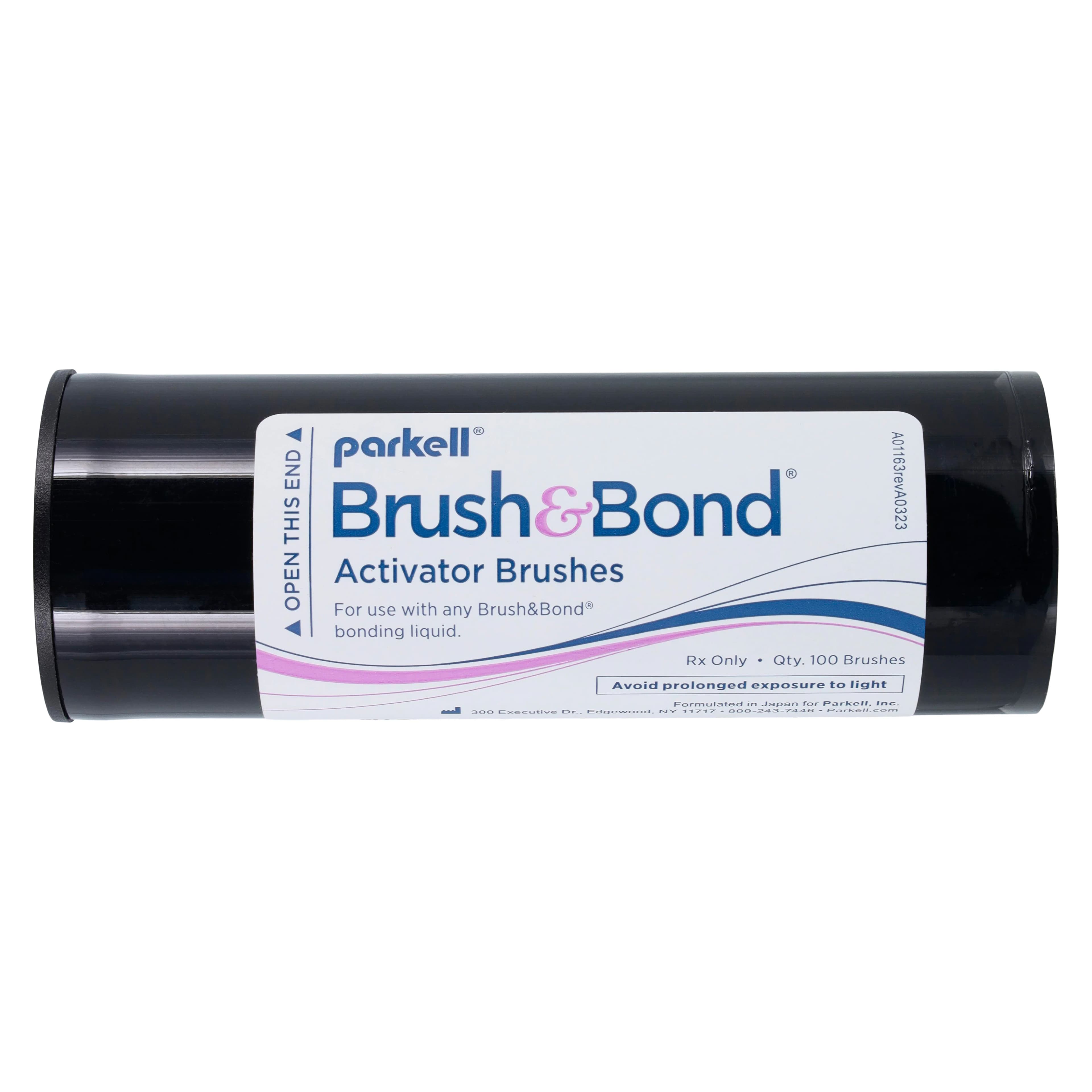Brush & Bond Self-Etch Dentin/Enamel Composite Bonding Agent Kit, 3 mL Liquid, Mixing Well, 100 Standard Activator Brushes, S284 thumbnail 7