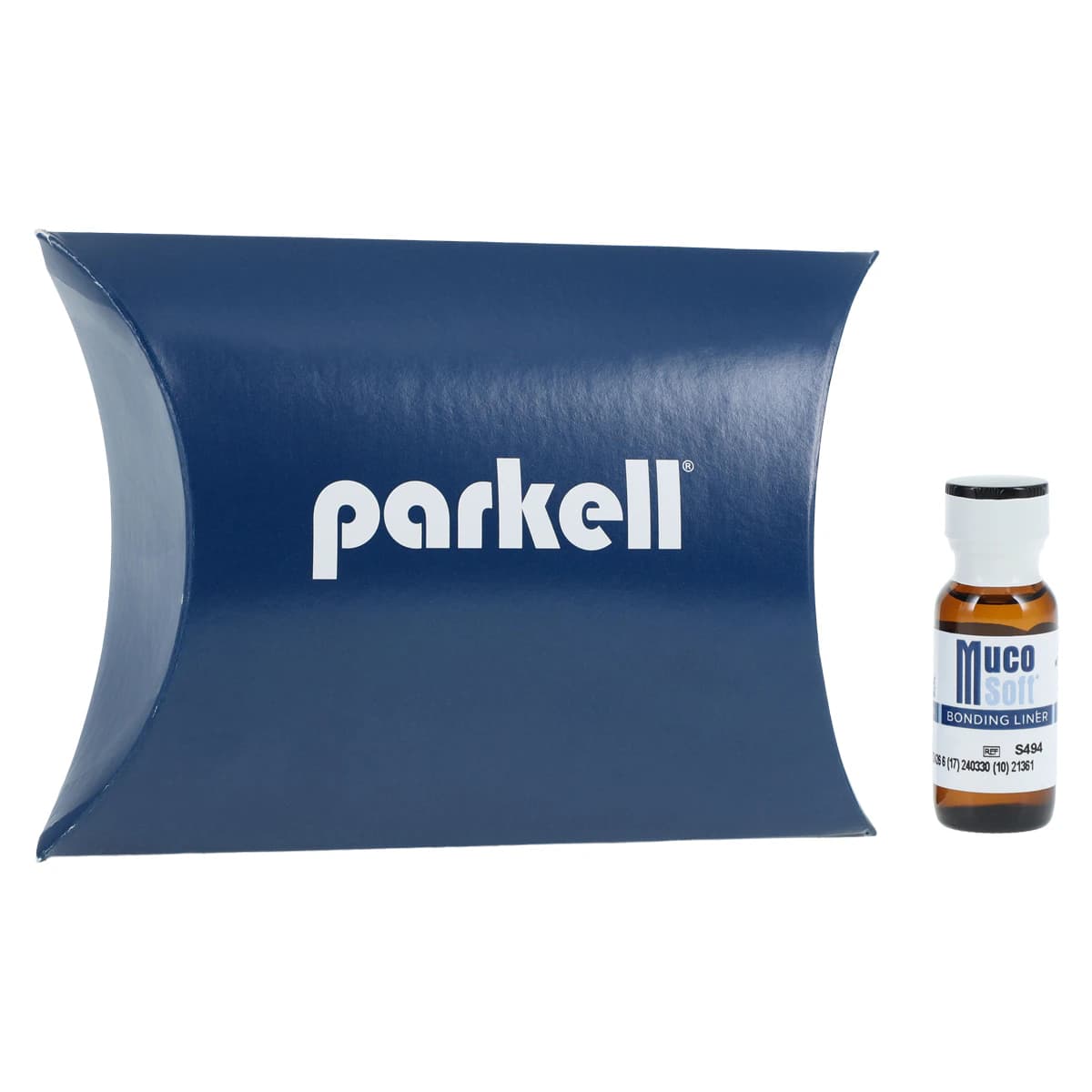 Parkell MucoSoft Silicone Bonding Liner Adhesive Refill, 15 ml Bottle, S494 - Parkell MucoSoft Silicone Adhesive Bonding Liner, Refill, 15 ml, 1/Pk, S494 - Image 1