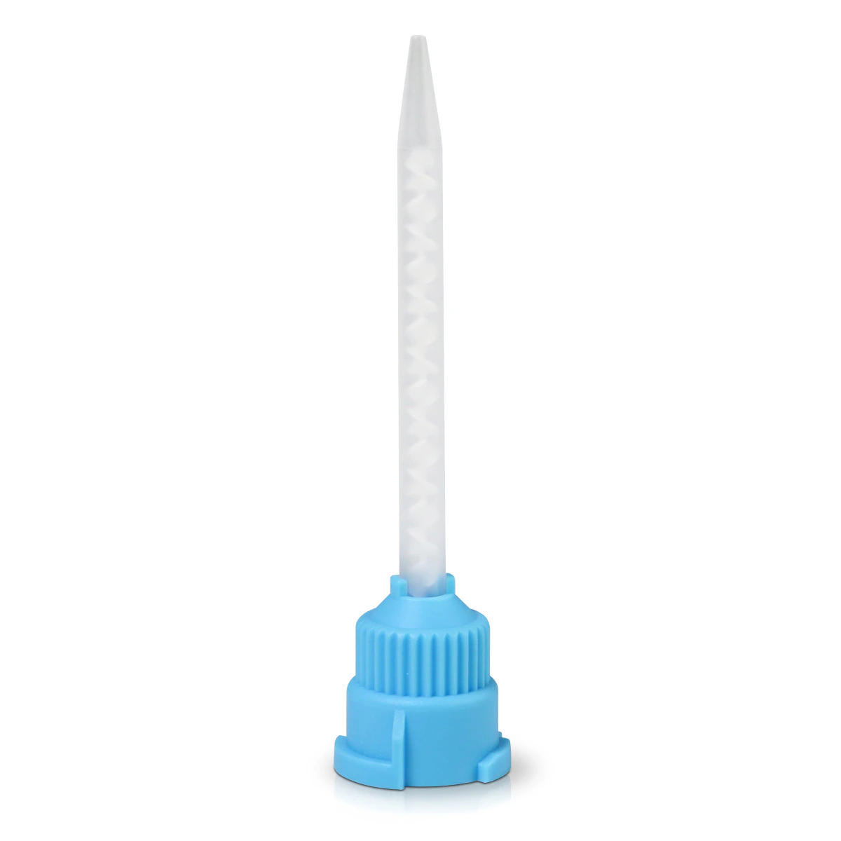 SmarTemp Blue Base Mixing Tips for 50 mL Cartridges, 30/Pkg, S344 - SmarTemp&reg; - Split-Cartridge Mixing Tips with Blue Base - Image 1