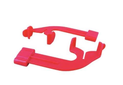 XCP-DS Single-Piece Biteblock Sensor Holder for Schick CDR Elite, #2 Vertical Bitewing, Red, 3/Pk (Item #2742AA) - XCP-DS® Sensor Holder for Schick CDR Elite Digital Sensor Red #2 Vertical Size - Image 1