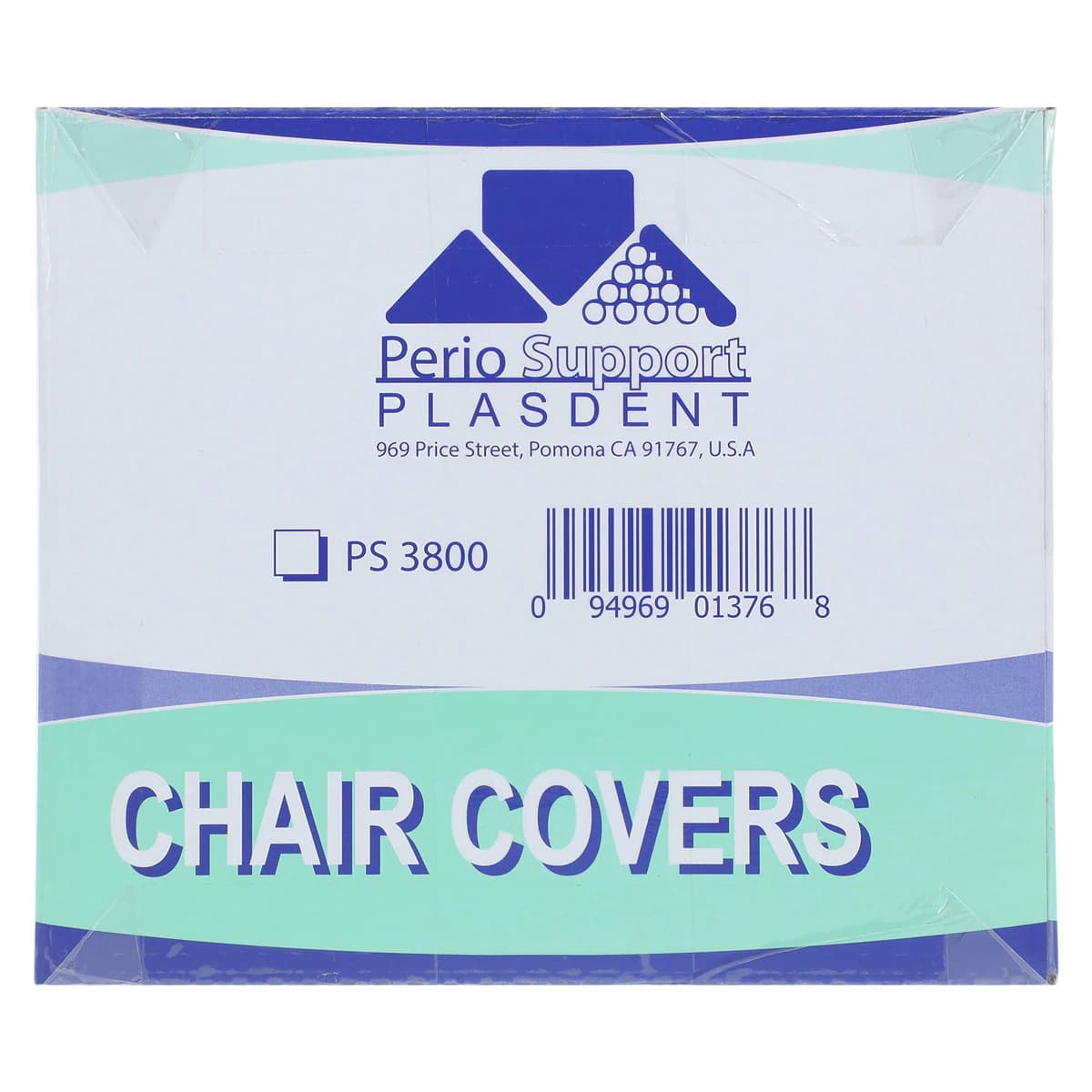 Plasdent Half Chair Covers, Clear Plastic, 27.5" x 24", 225/Box, PS3800 thumbnail 3