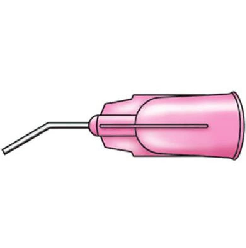 Lone Star Technologies Bent Needle Tips, 18 Gauge, Pink, 100/Pkg, #000227 - Bent Needle Tips, 100/Pkg - 18 Gauge, Pink - Image 1