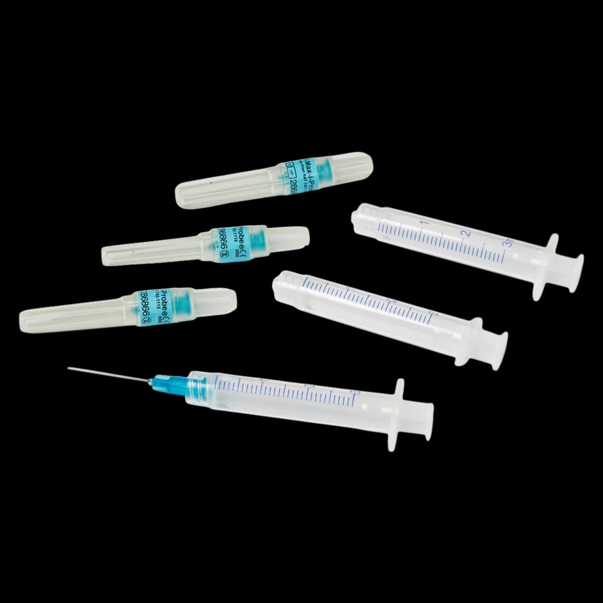 Max-i-Probe Endodontic/Periodontal Irrigation Probes, #30, 30 Ga x 1", Blue, 40/Pk, MAXP304 - Max-i-Probe Endodontic/Periodontal Irrigation Probes, # 30, 30 Ga x 1", Blue, 40/Pk, MAXP304 - Image 1