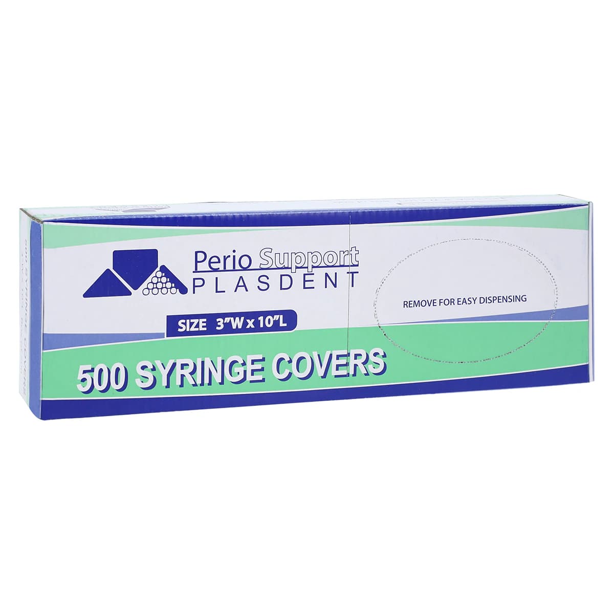 Plasdent Air/Water Syringe Covers, Clear Plastic, 3" x 10", 500/Pk, PS320A - Air/Water Syringe Covers, 3" x 10", 500/Pk, PS320A - Image 1