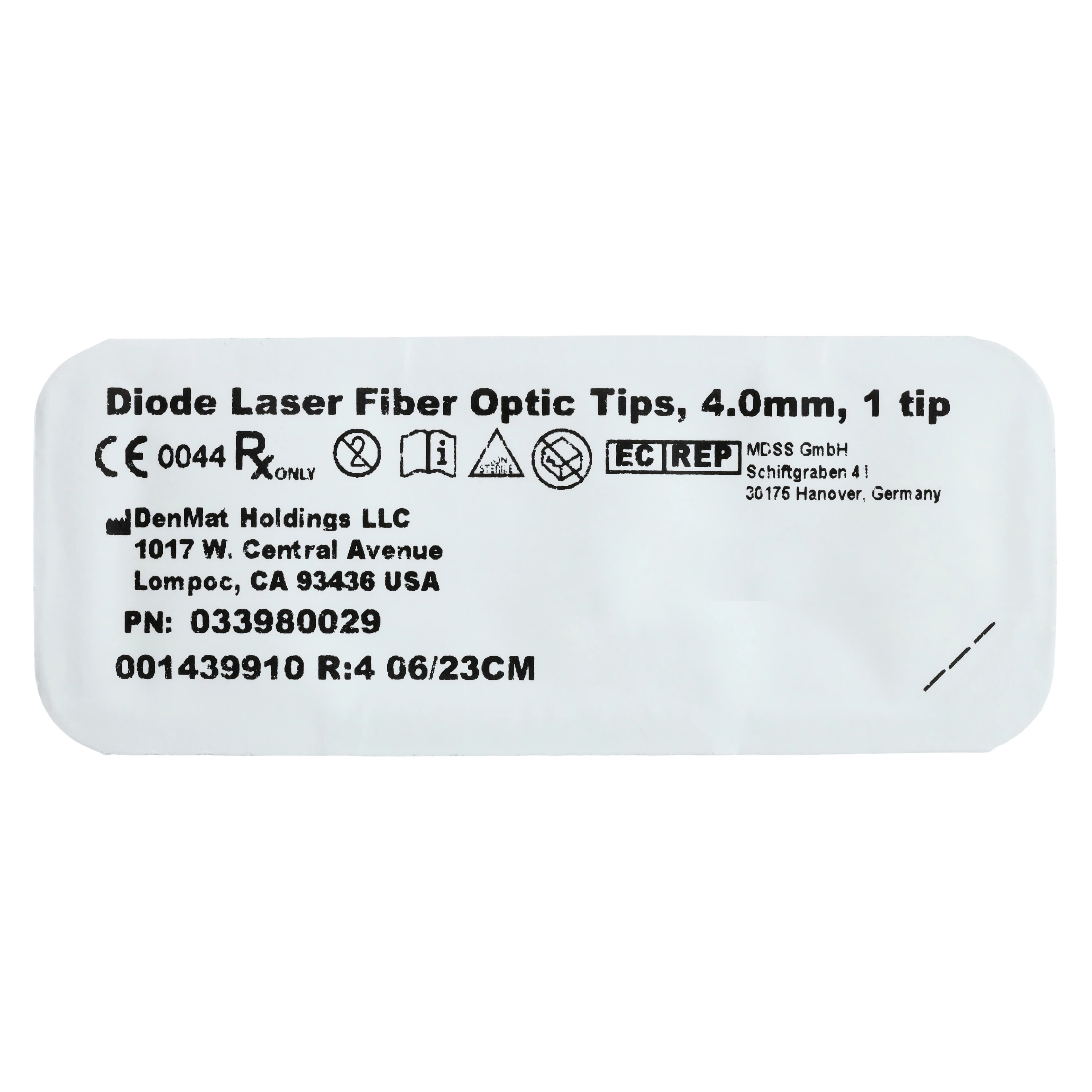 SOL Disposable Laser Tips, 400 µm, 4 mm, 25/Pk, 033980028-0 thumbnail 4