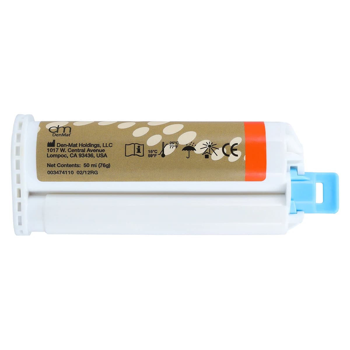 PERFECTemp II Automix Temporary Crown & Bridge Material Cartridge, Shade A1, 4:1 Self-Cure Bis-Acrylic, 50 mL, SPD1300 thumbnail 5