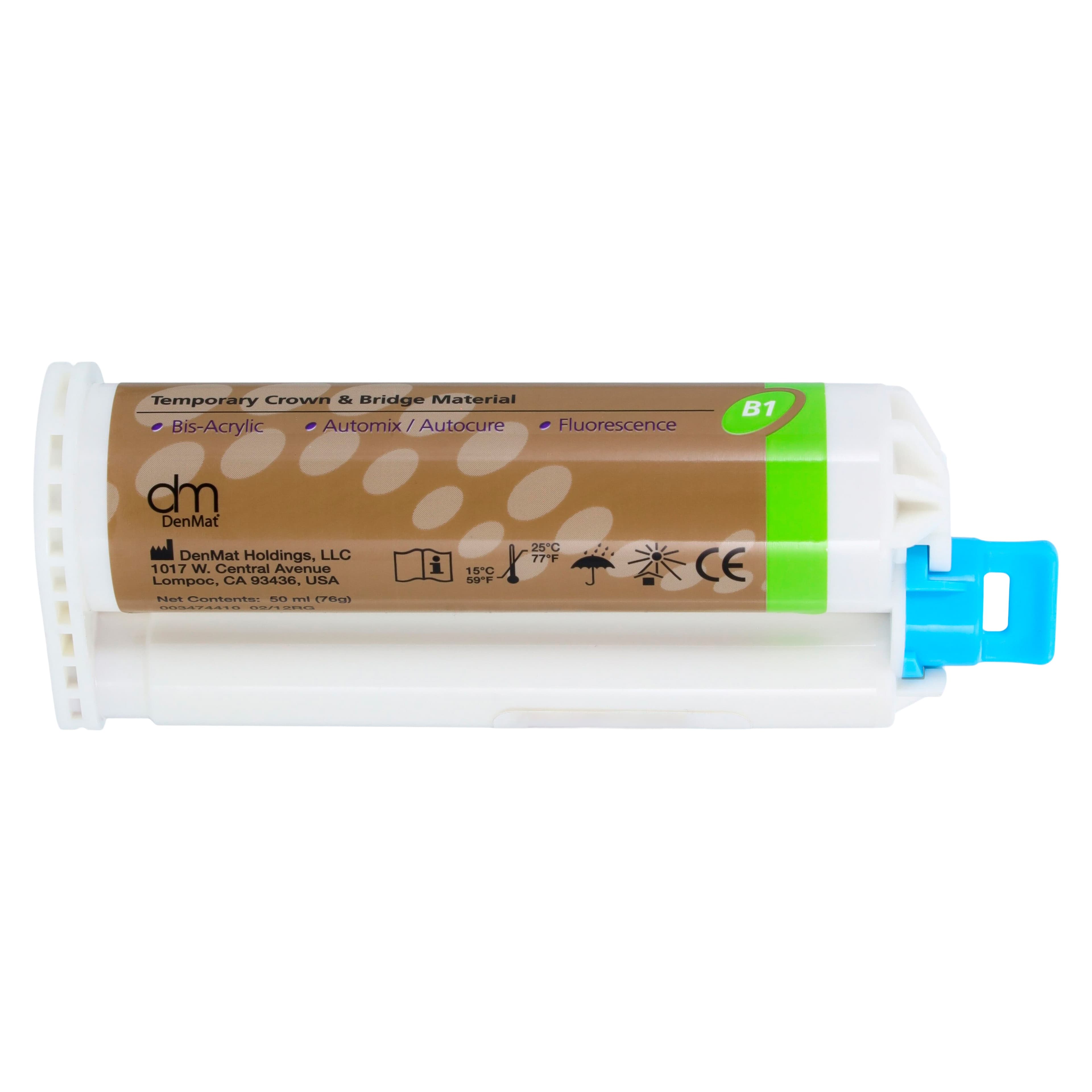 PERFECTemp II B1 Cartridge, Temporary Crown & Bridge Material, 4:1 Self-Cure Bis-Acrylic, 50 mL, SPD1303 thumbnail 3