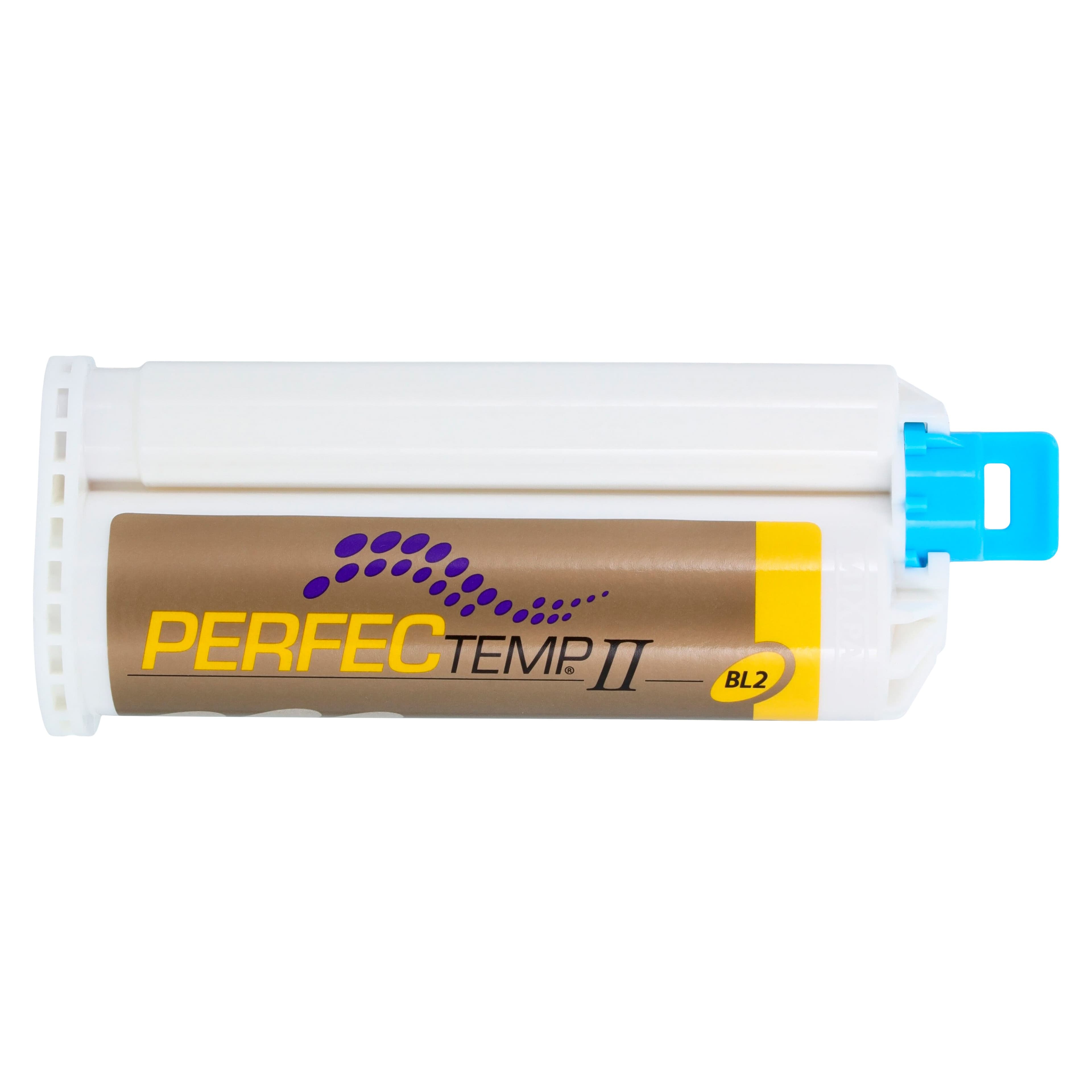 DenMat PERFECTemp II Automix Bis-Acrylic Temporary Crown & Bridge Material Cartridge, Shade BL2, 50 mL, Refill Package (SPD1320) thumbnail 2