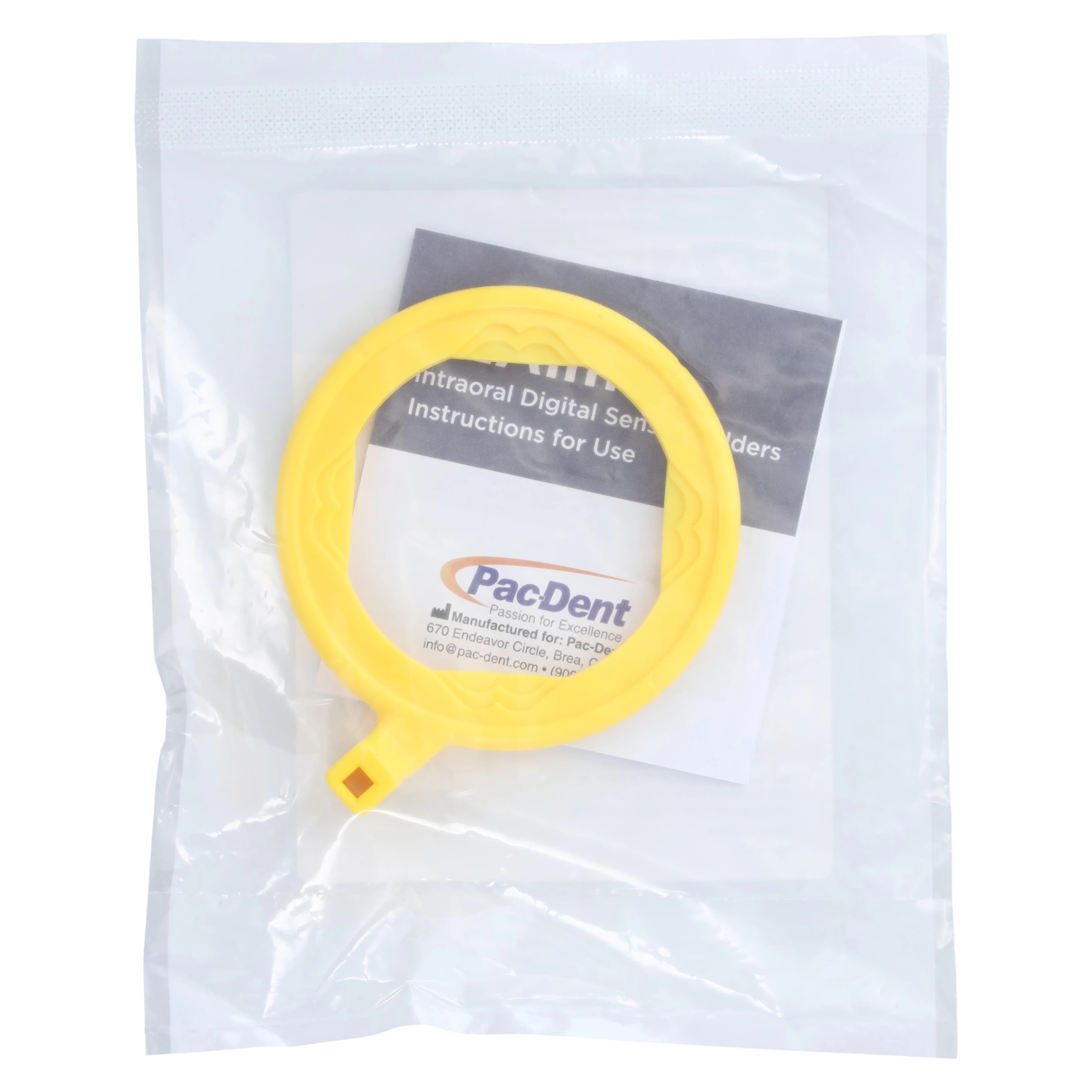 EzAim X-Ray Positioning System Autoclavable Posterior Positioning Ring, Yellow, 1/Pkg, 131107 - Yellow Autoclavable Posterior Positioning Ring - Image 1